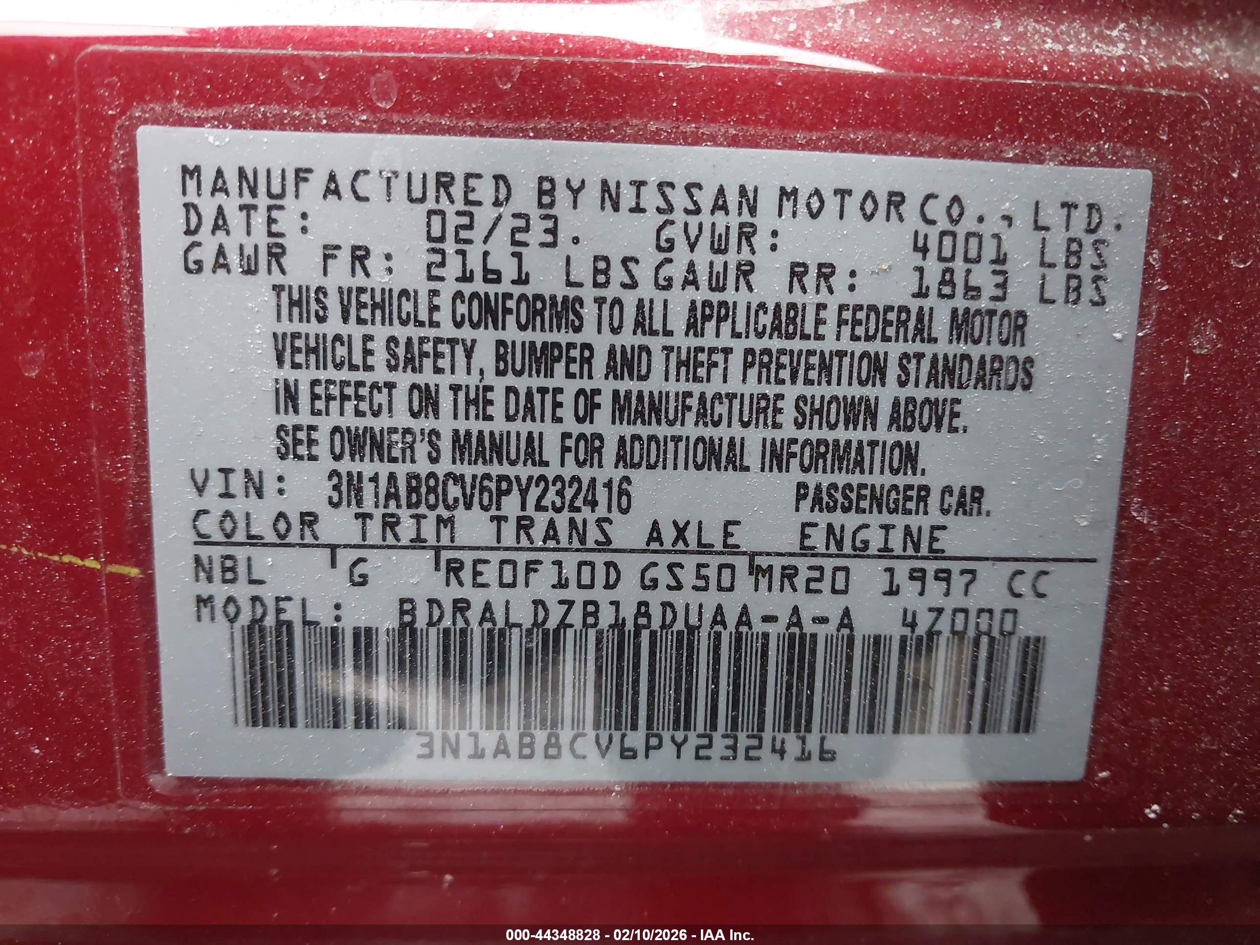 NISSAN SENTRA image 9
