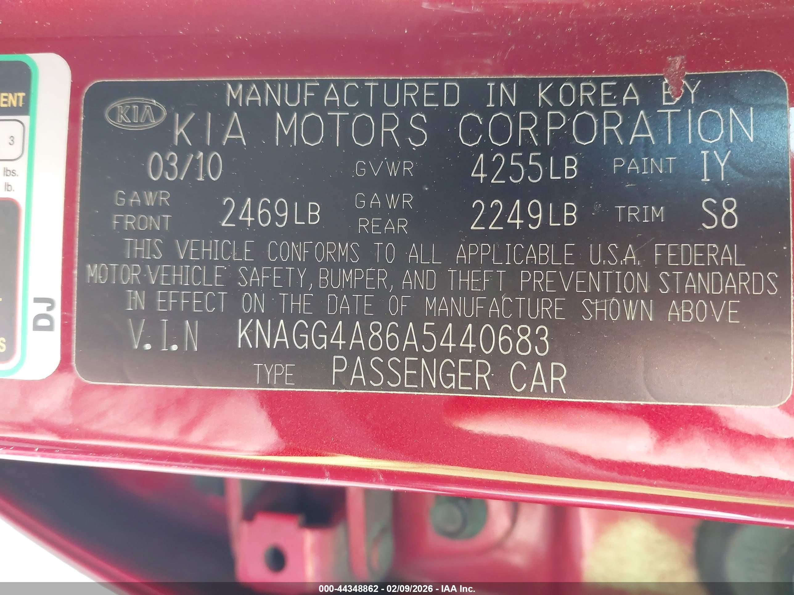 KIA OPTIMA image 9
