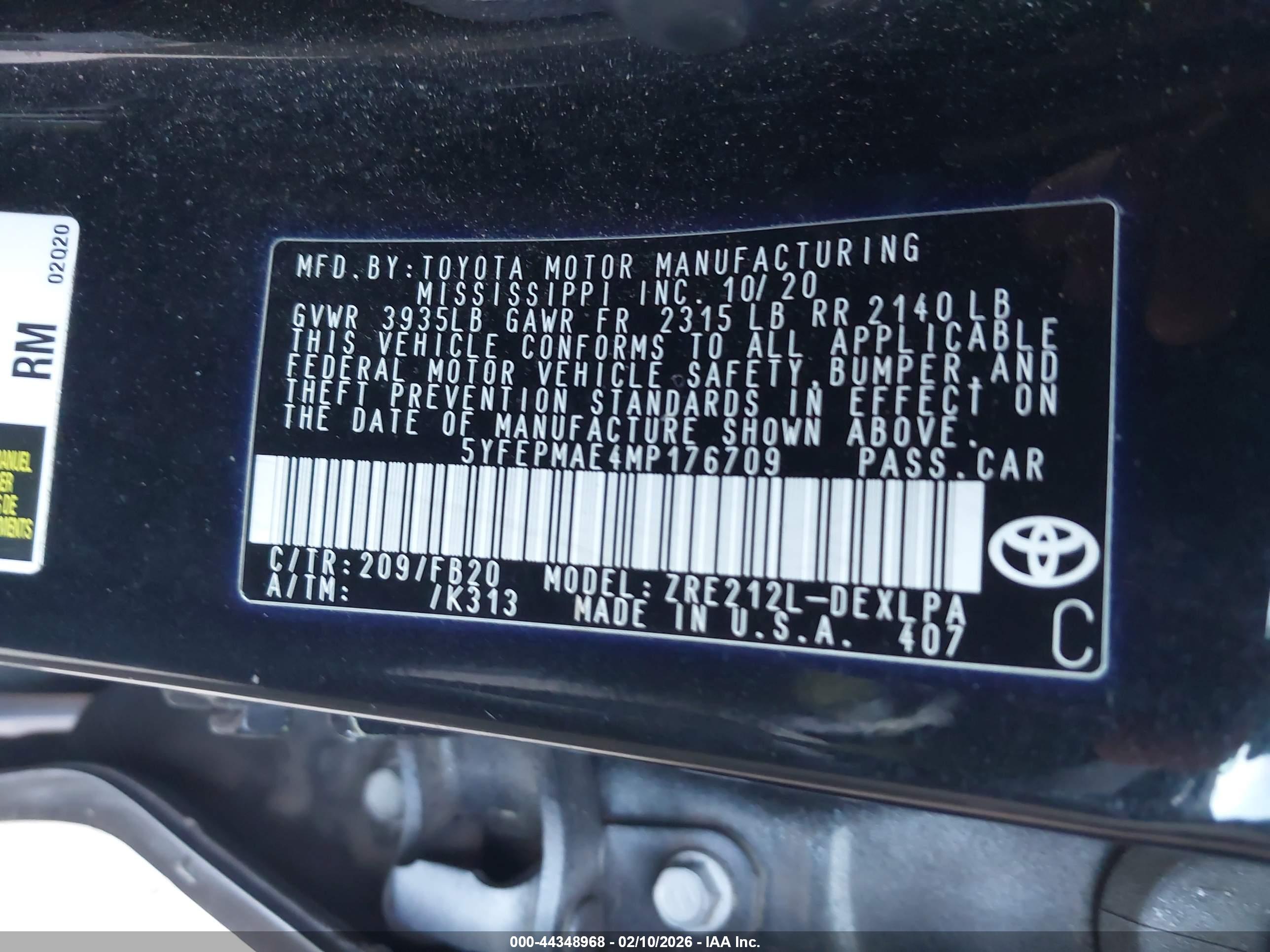 TOYOTA COROLLA image 9