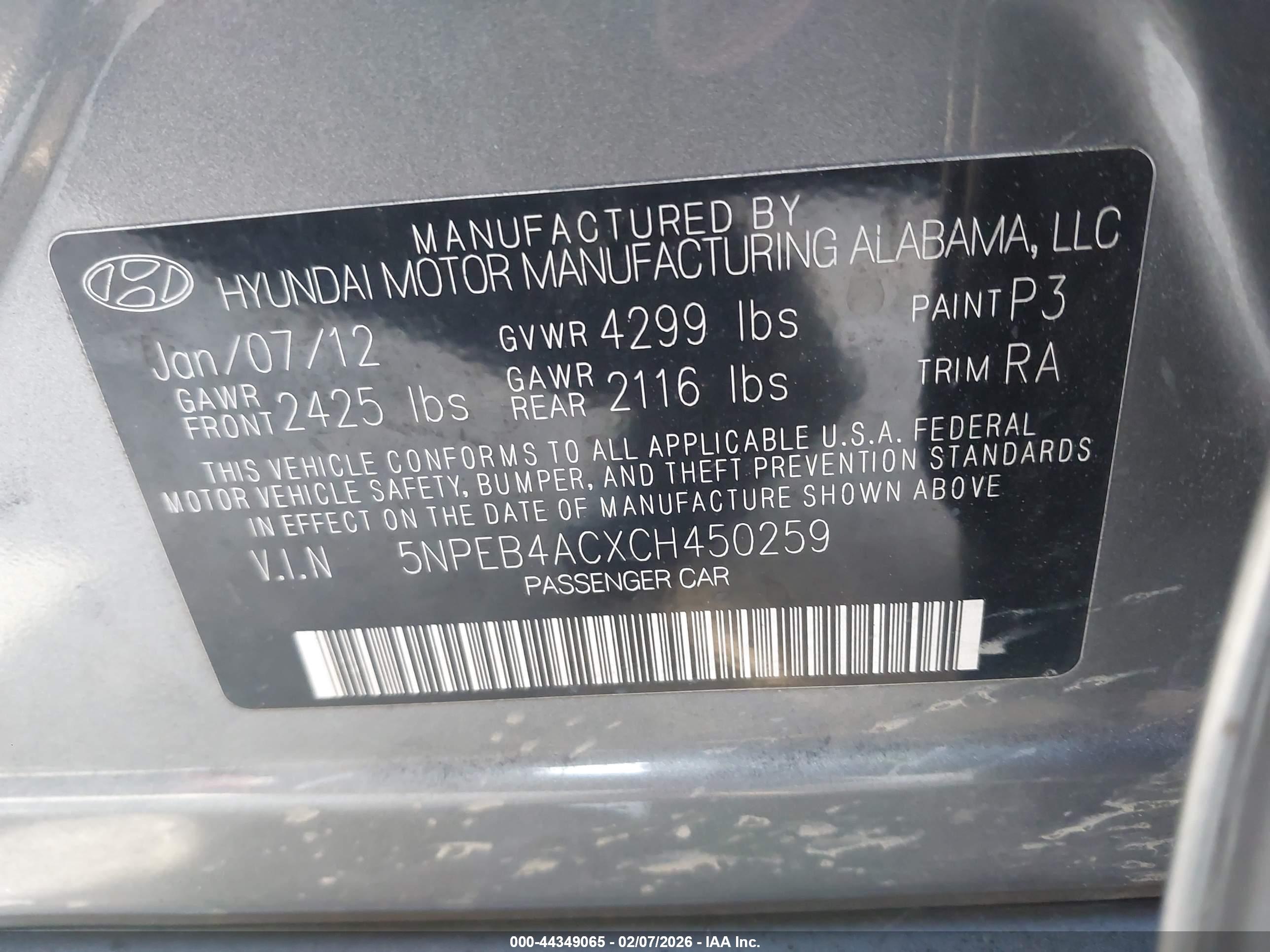 HYUNDAI SONATA image 9
