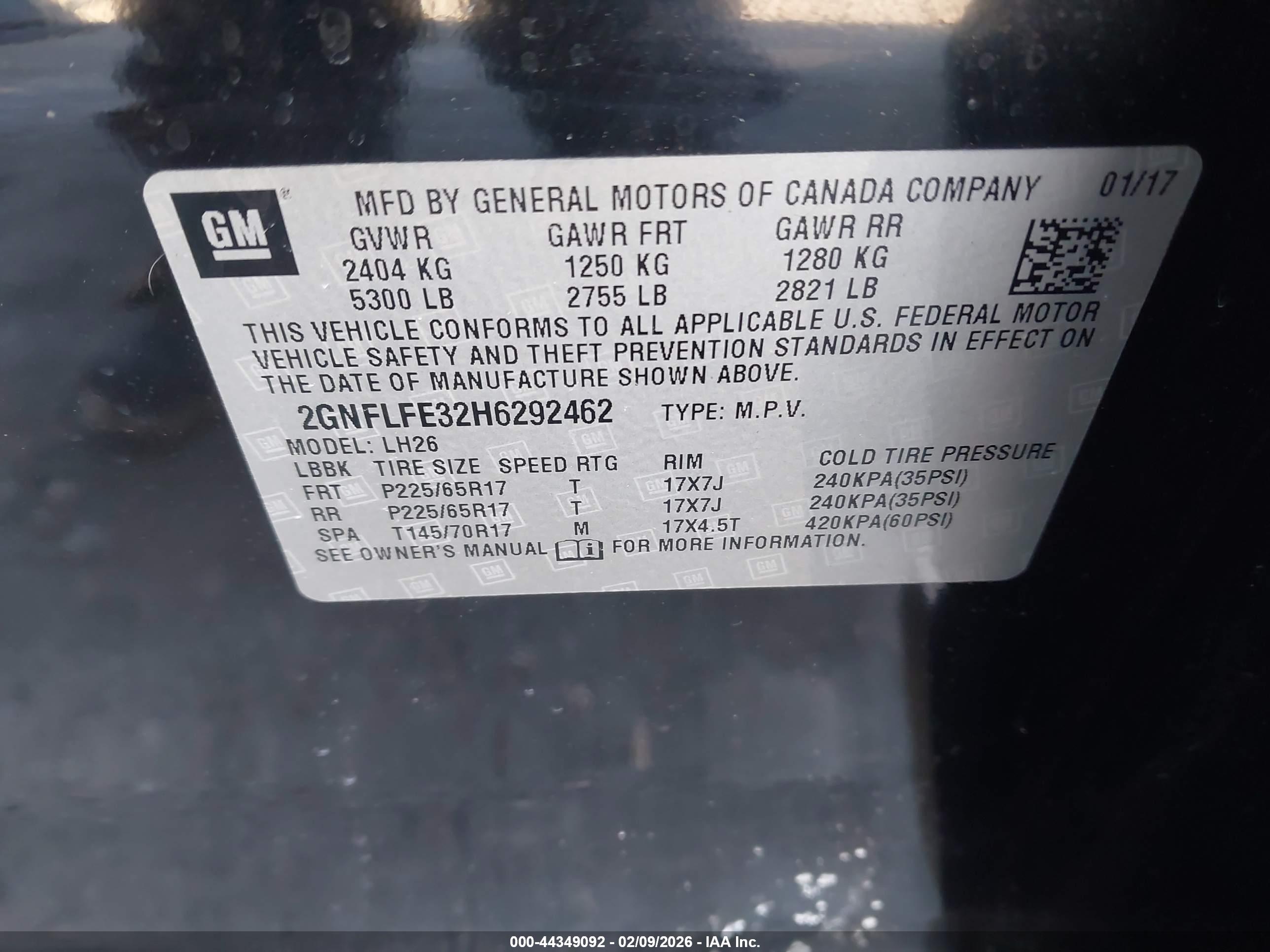 CHEVROLET EQUINOX image 9