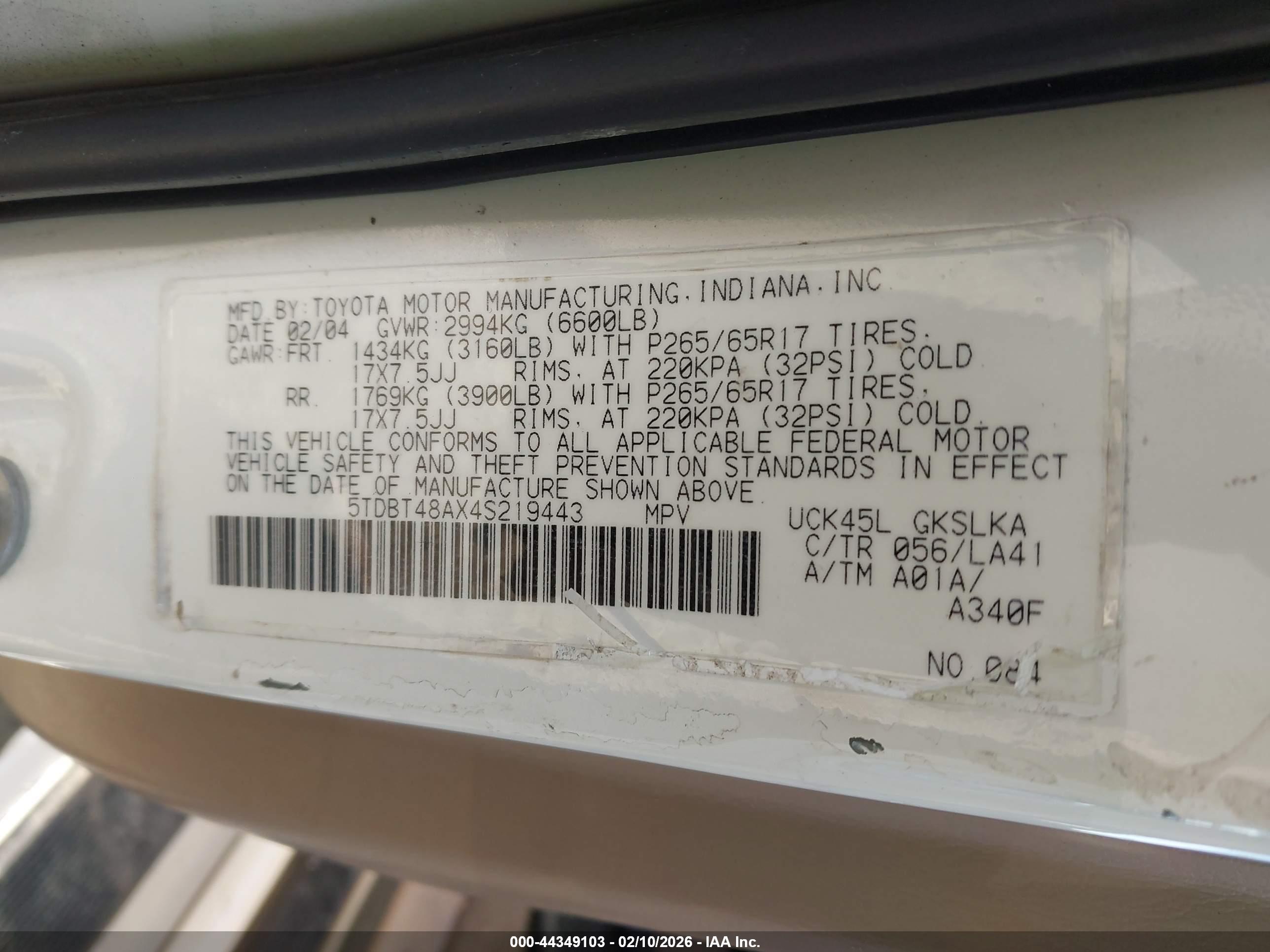 TOYOTA SEQUOIA image 9