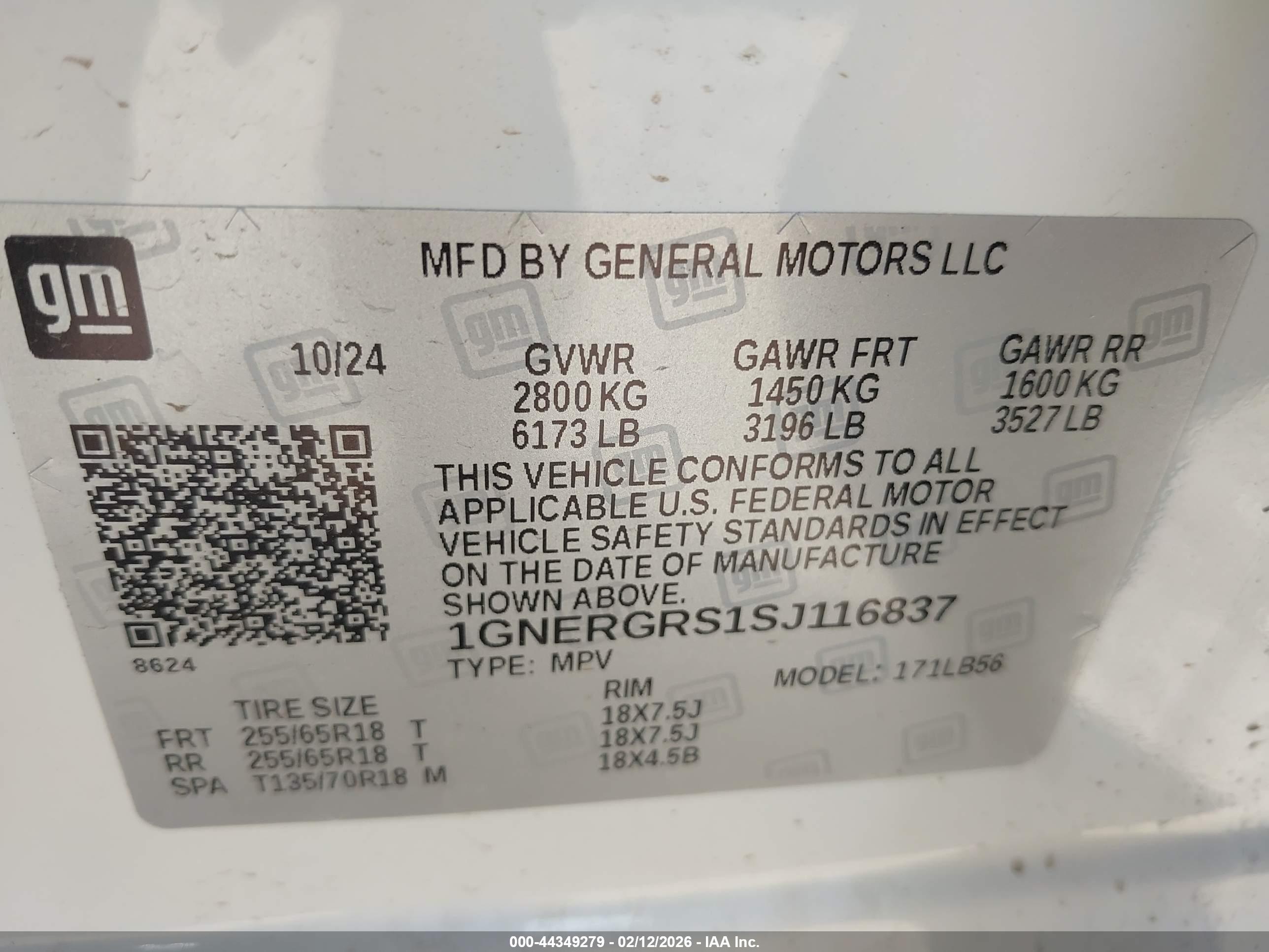 CHEVROLET TRAVERSE image 9