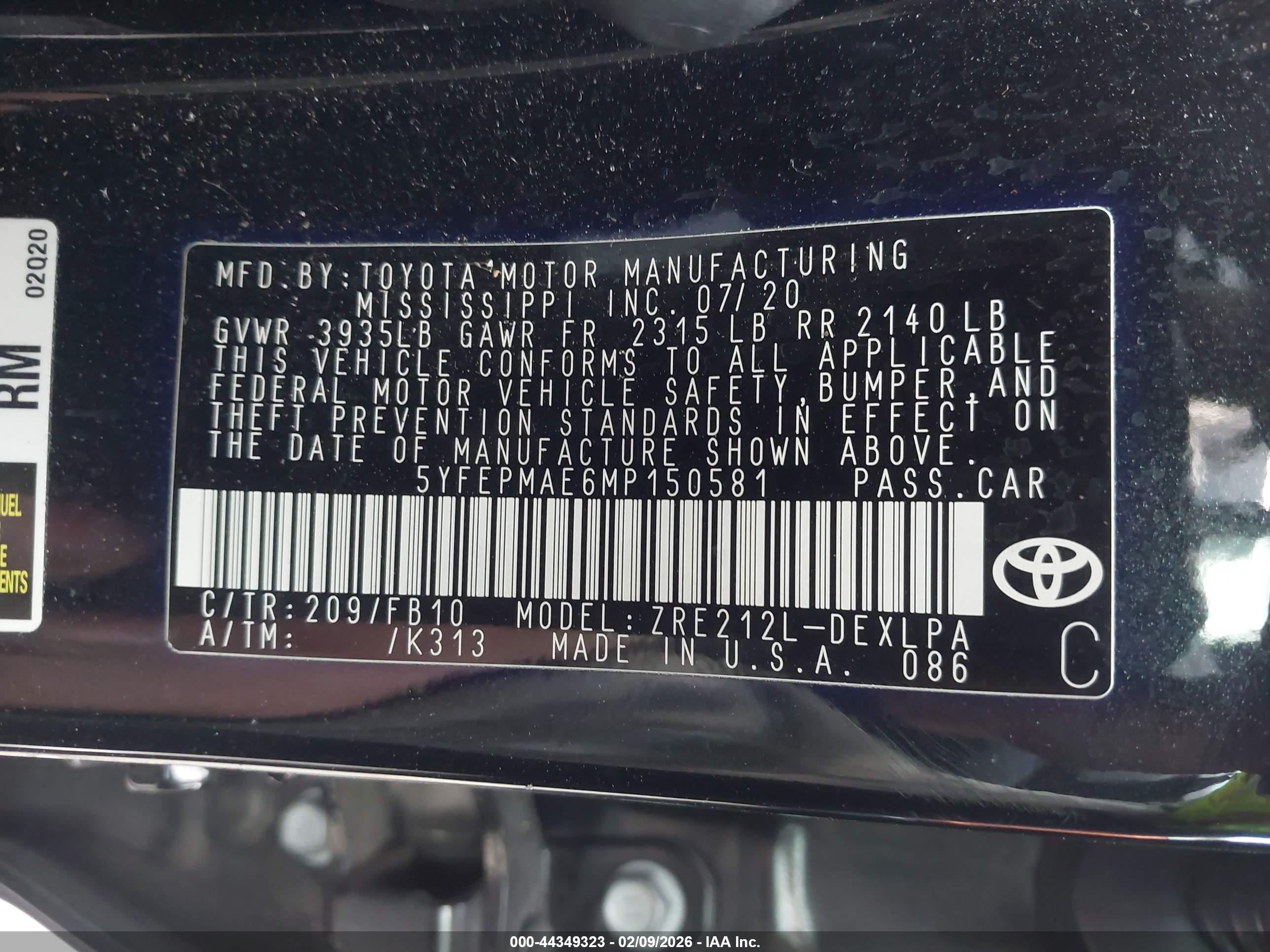TOYOTA COROLLA image 9