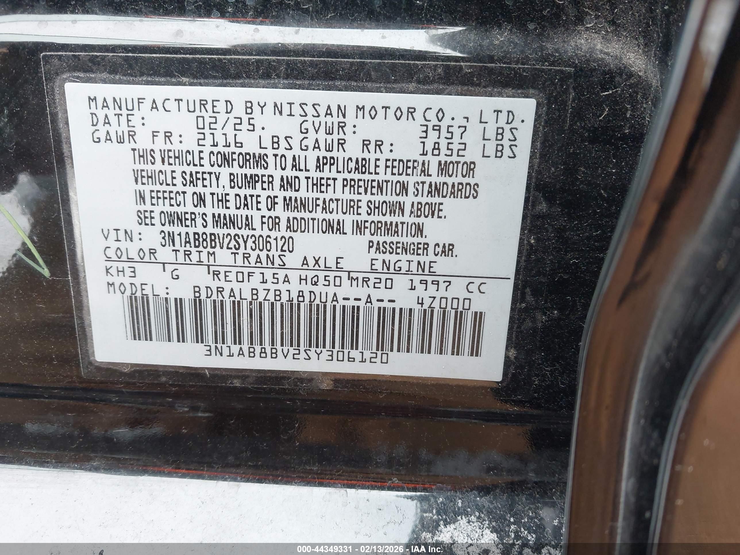 NISSAN SENTRA image 9