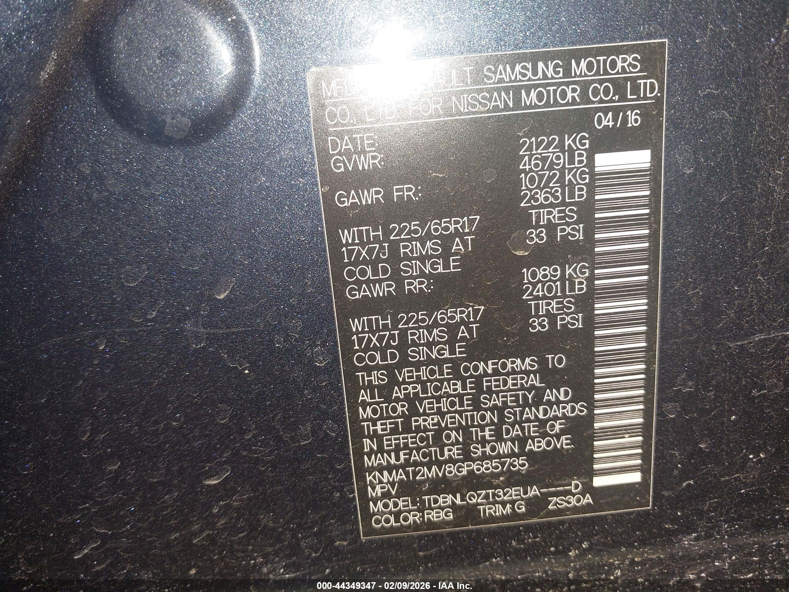 NISSAN ROGUE image 9