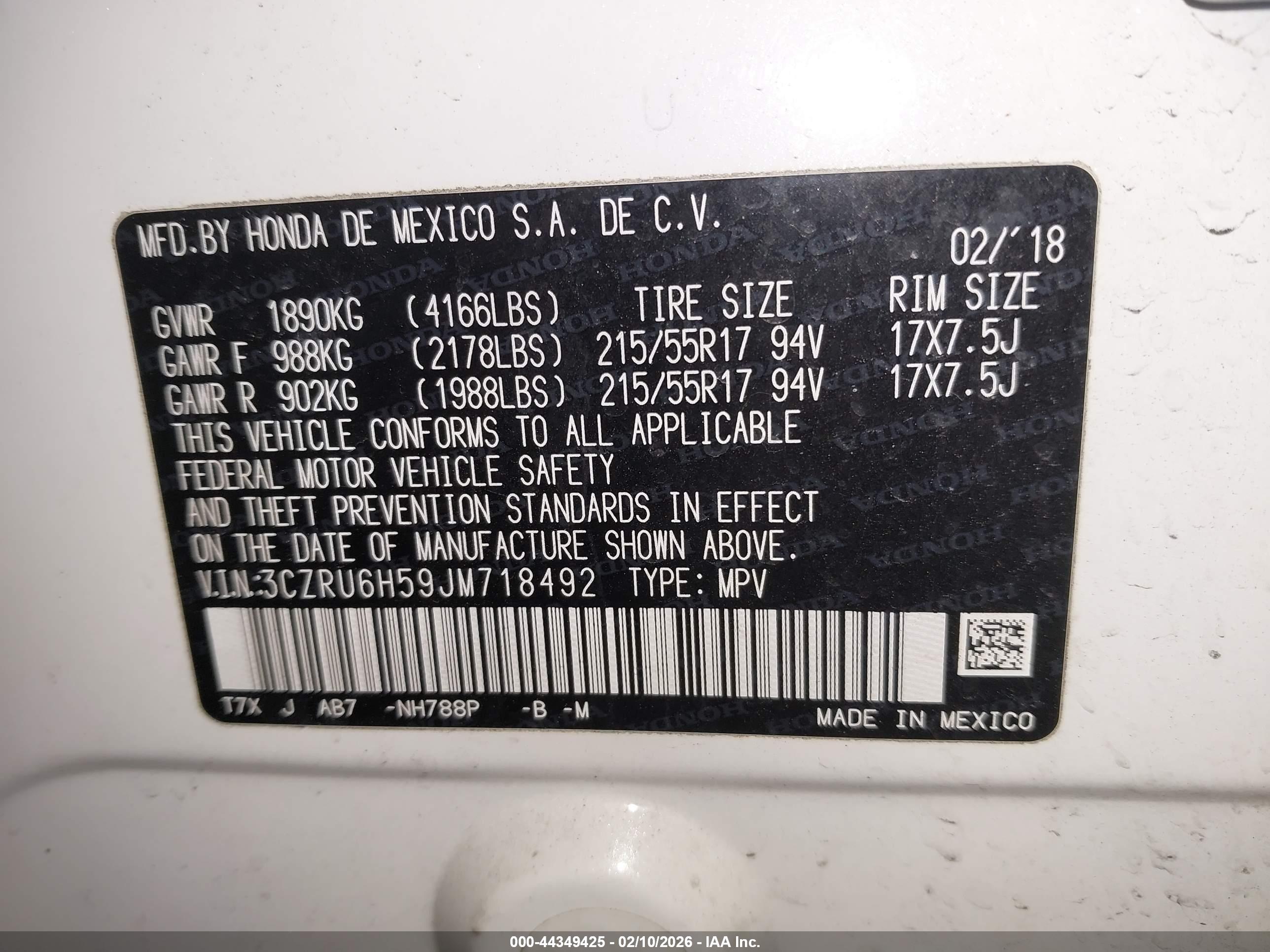 HONDA HR-V image 9