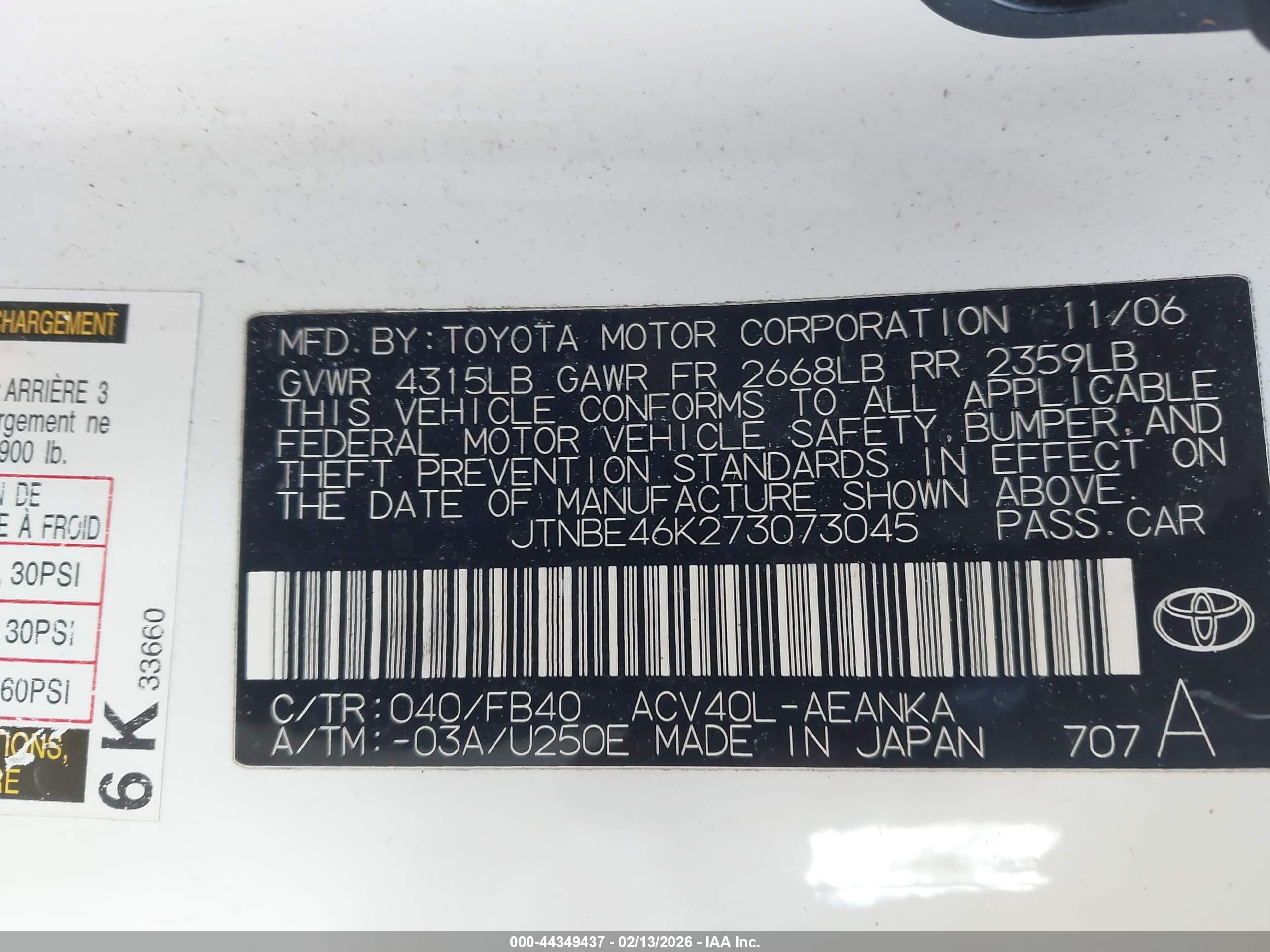 TOYOTA CAMRY image 9