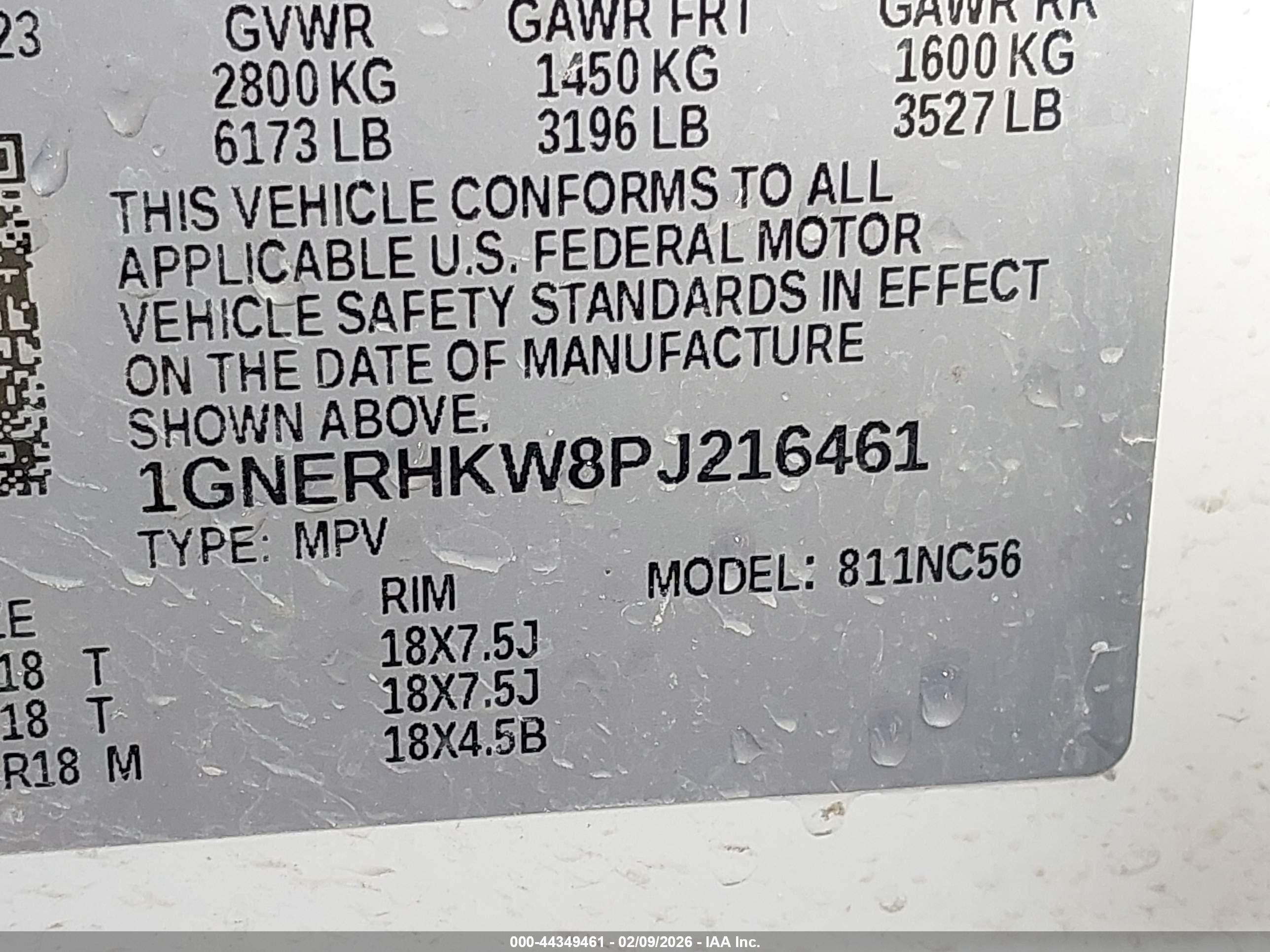 CHEVROLET TRAVERSE image 9