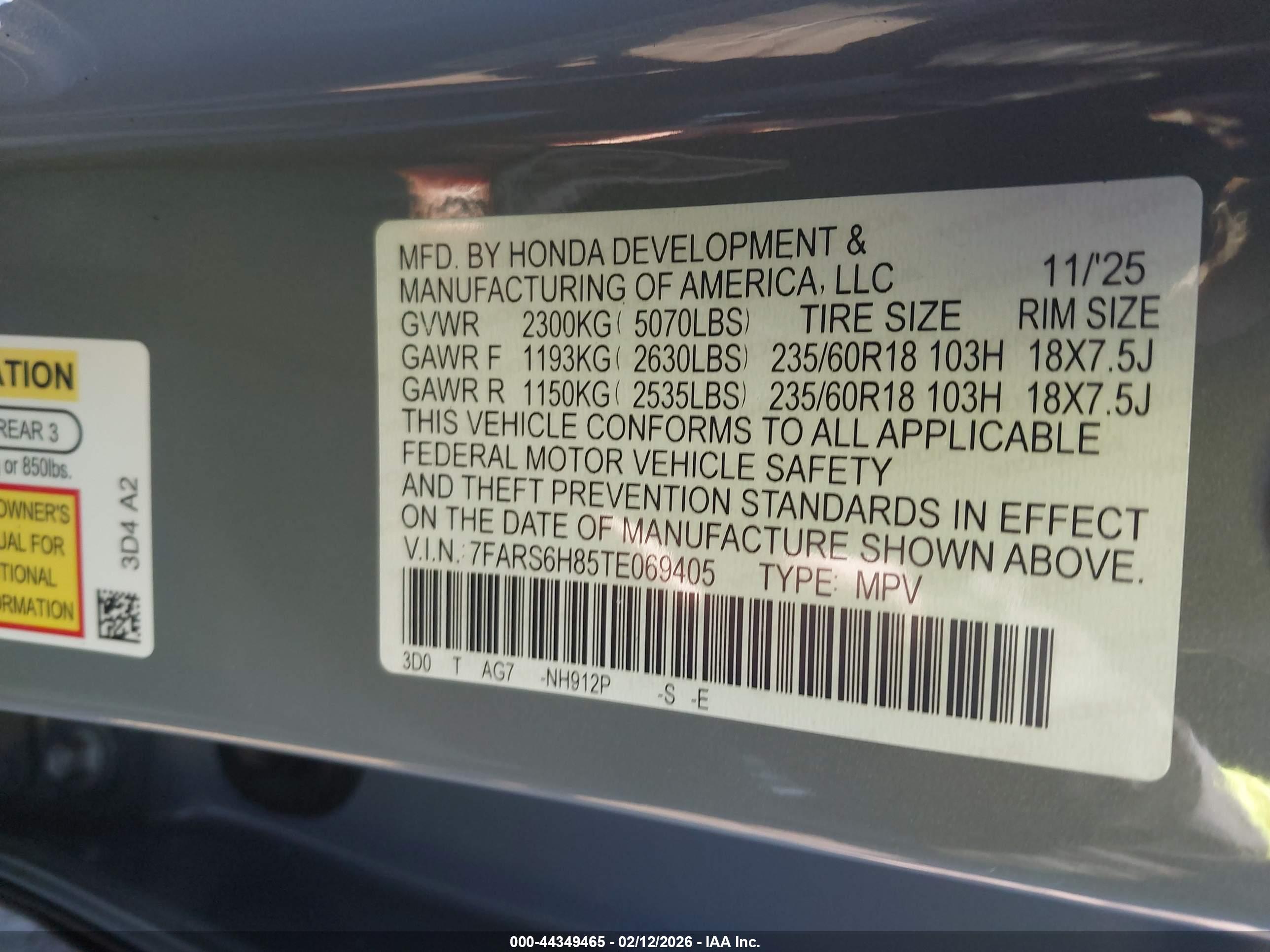 HONDA CR-V image 9