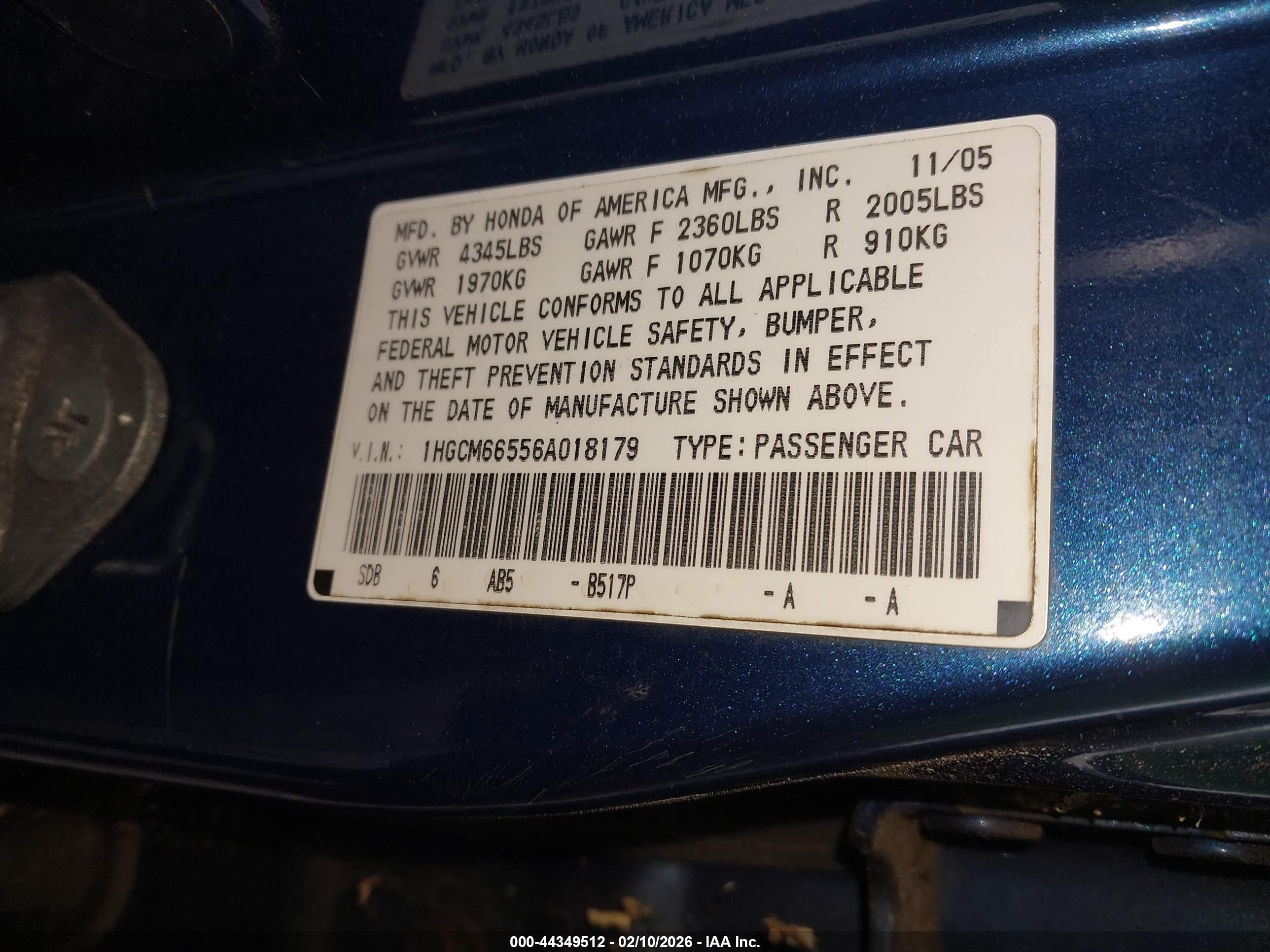 HONDA ACCORD image 9
