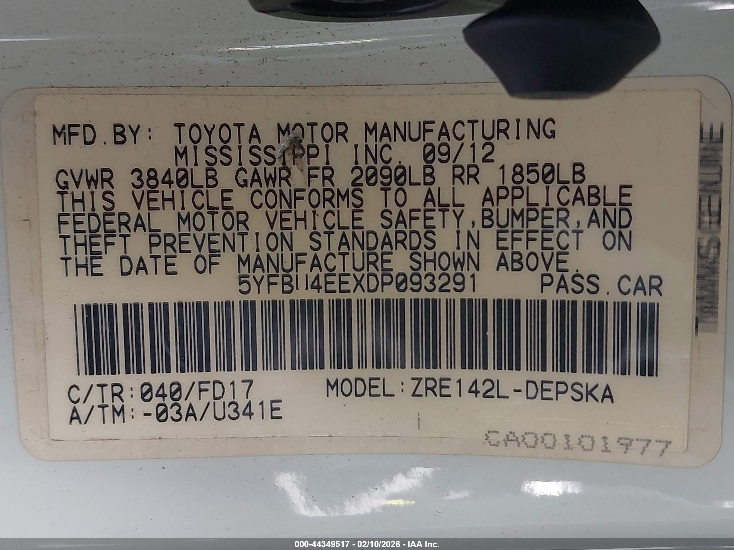 TOYOTA COROLLA image 9