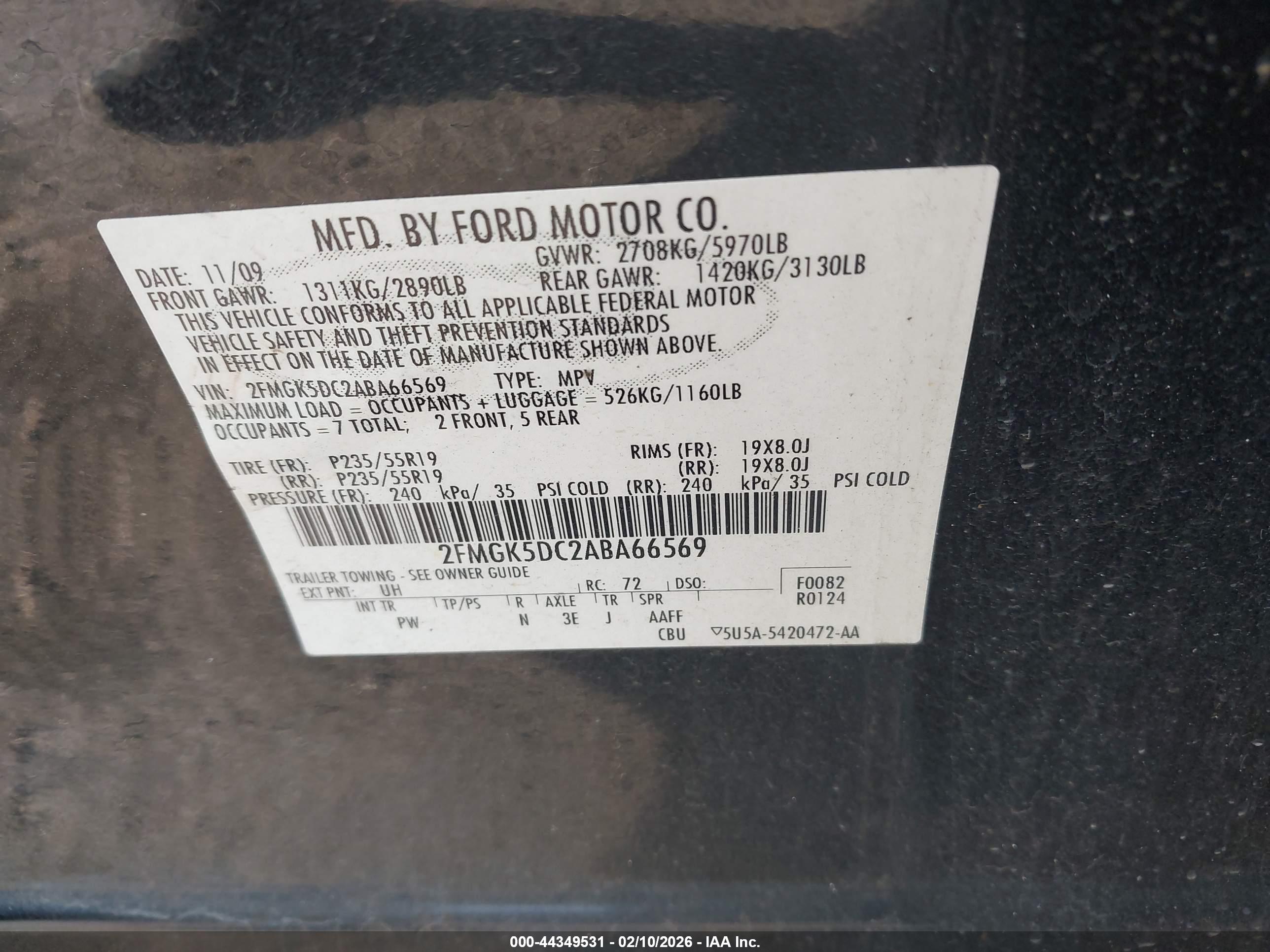 FORD FLEX image 9