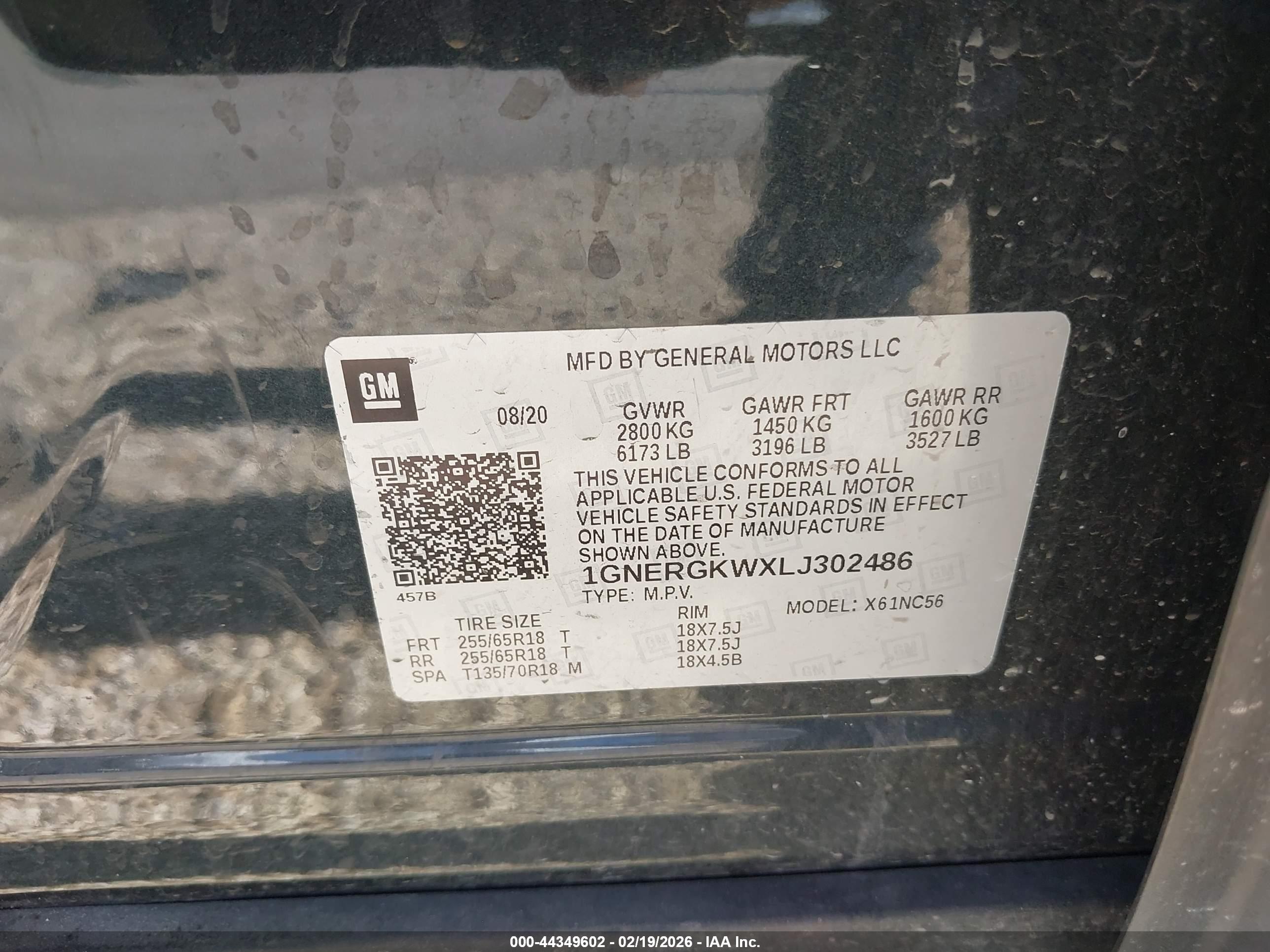 CHEVROLET TRAVERSE image 9
