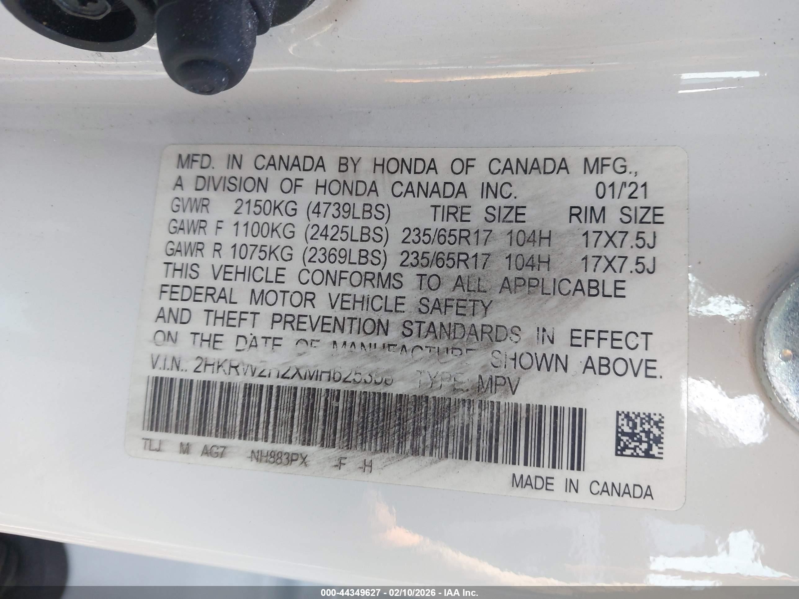 HONDA CR-V image 9