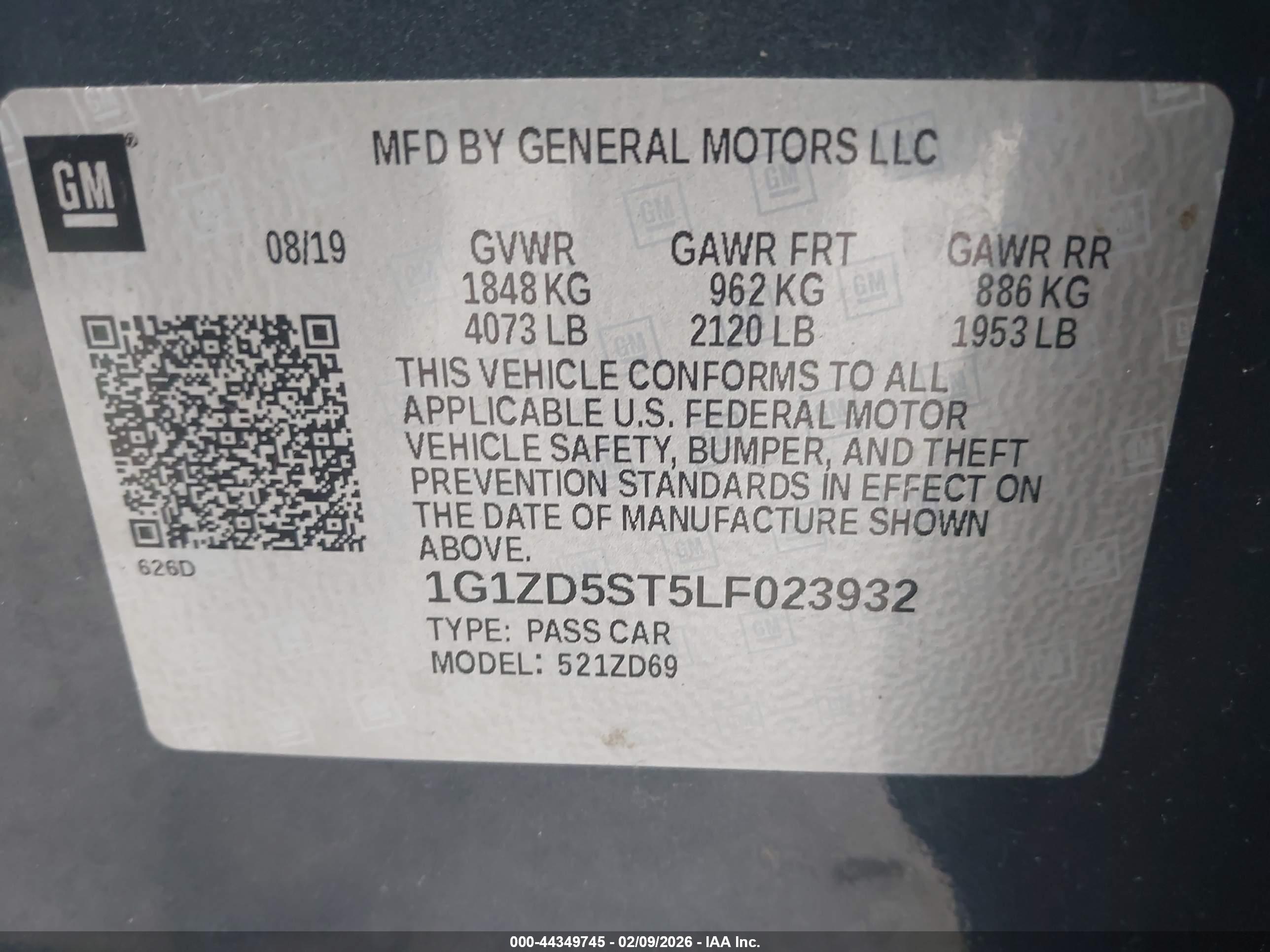 CHEVROLET MALIBU image 9