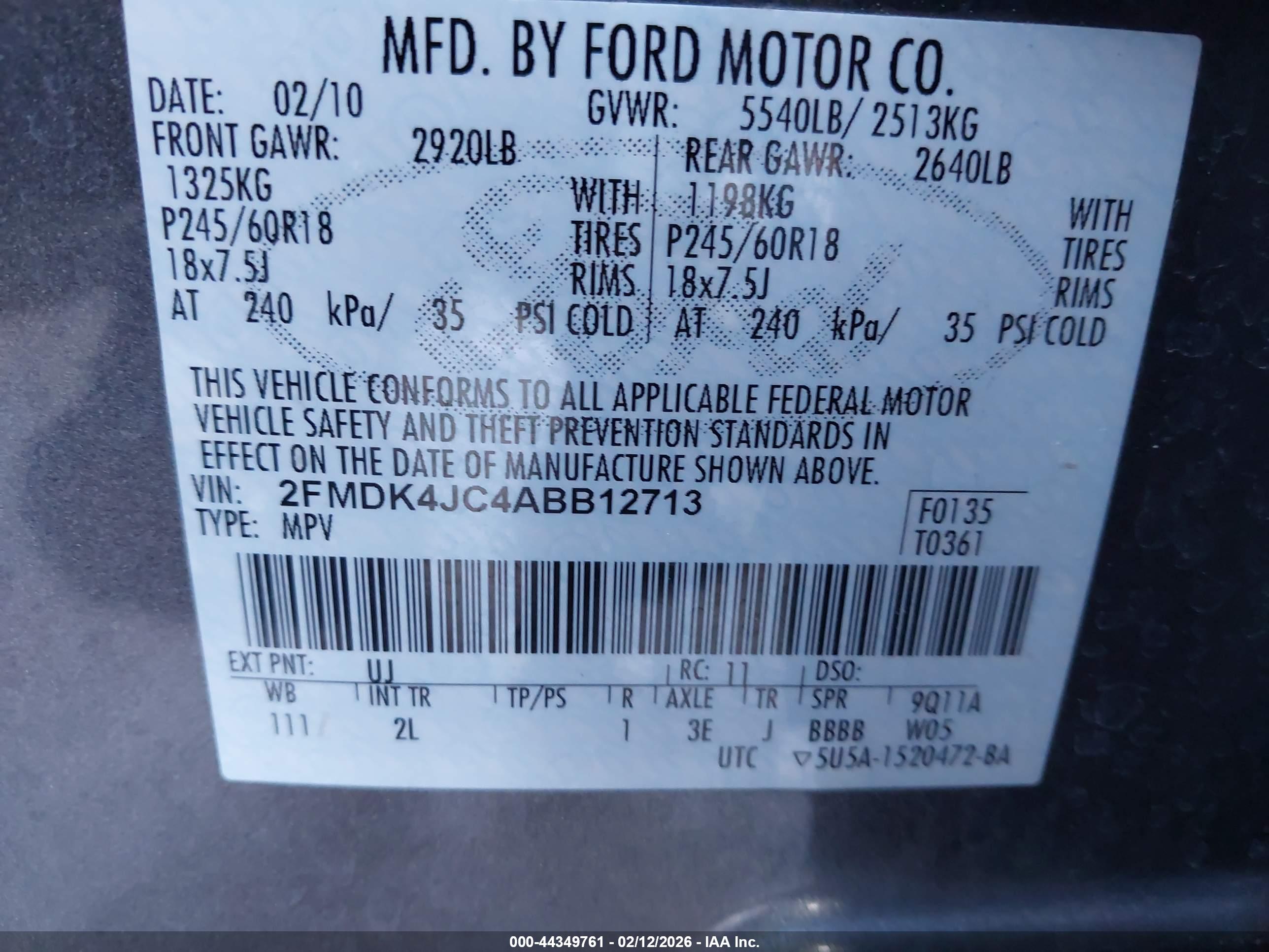 FORD EDGE image 9