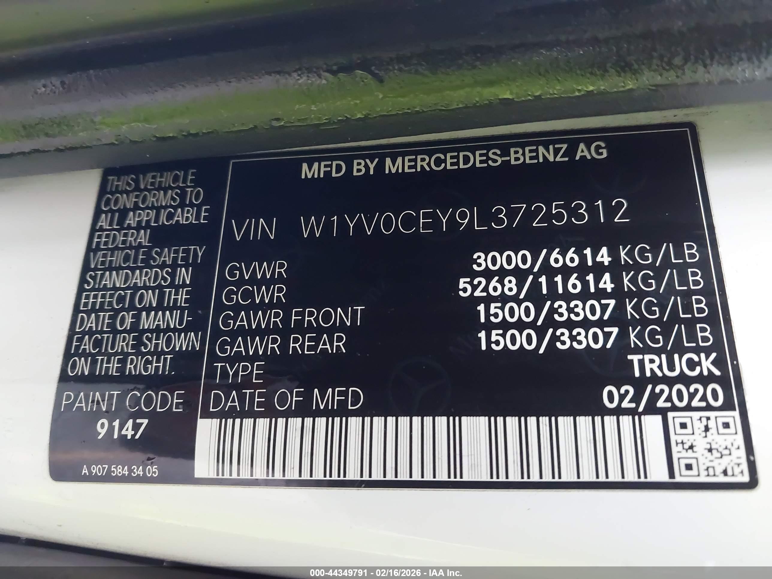 MERCEDES-BENZ METRIS image 9