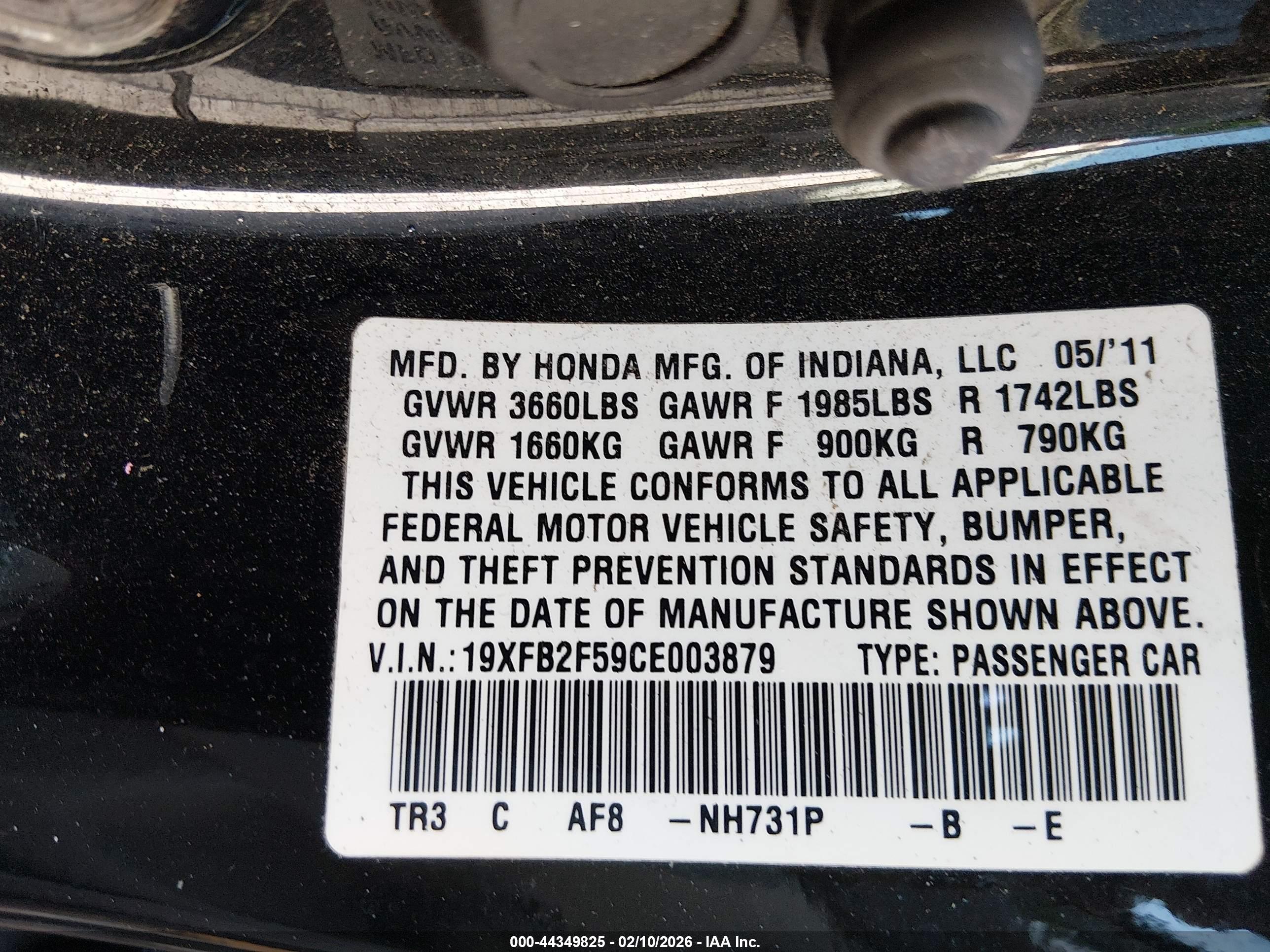 HONDA CIVIC image 9