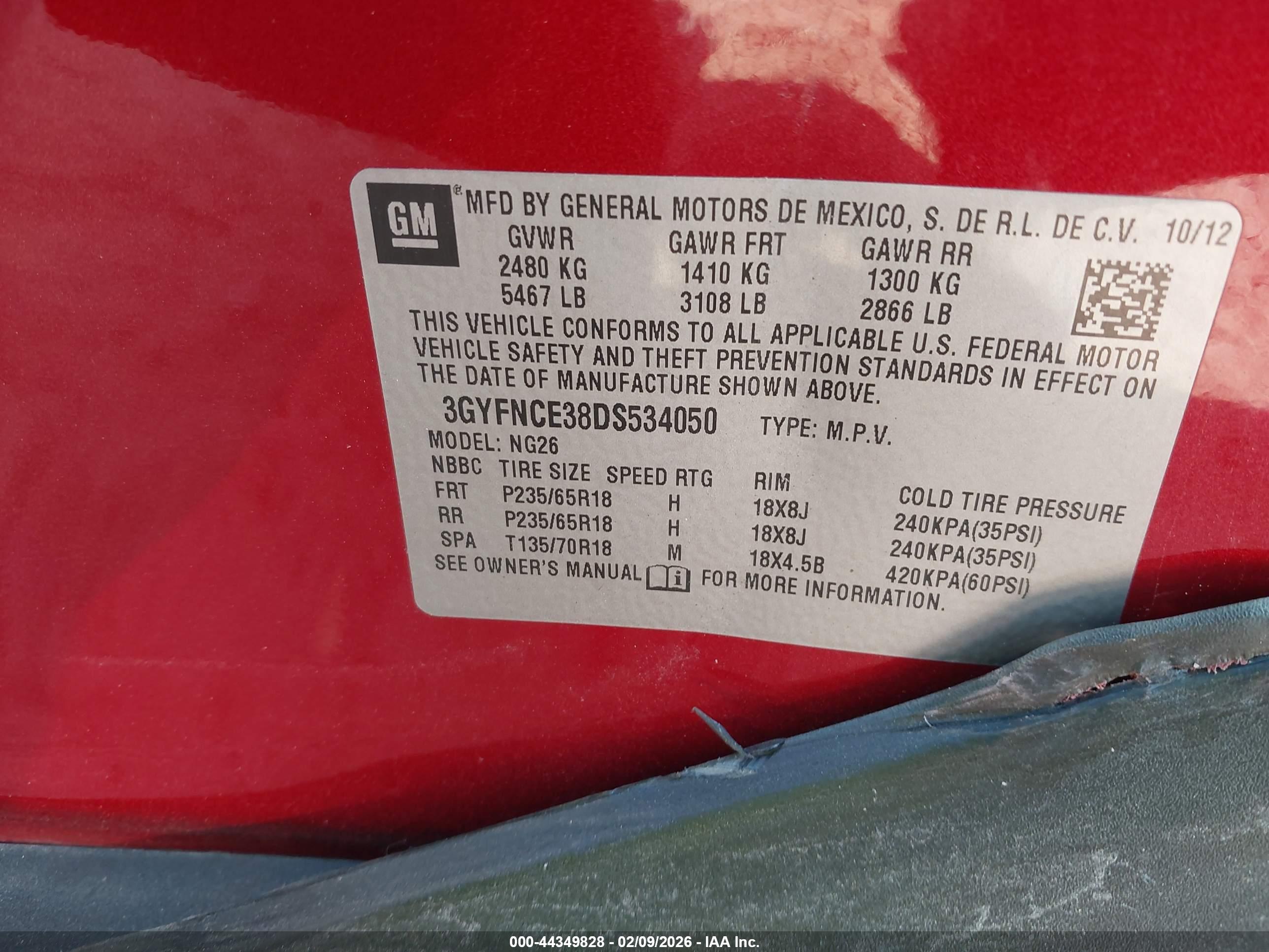 CADILLAC SRX image 9