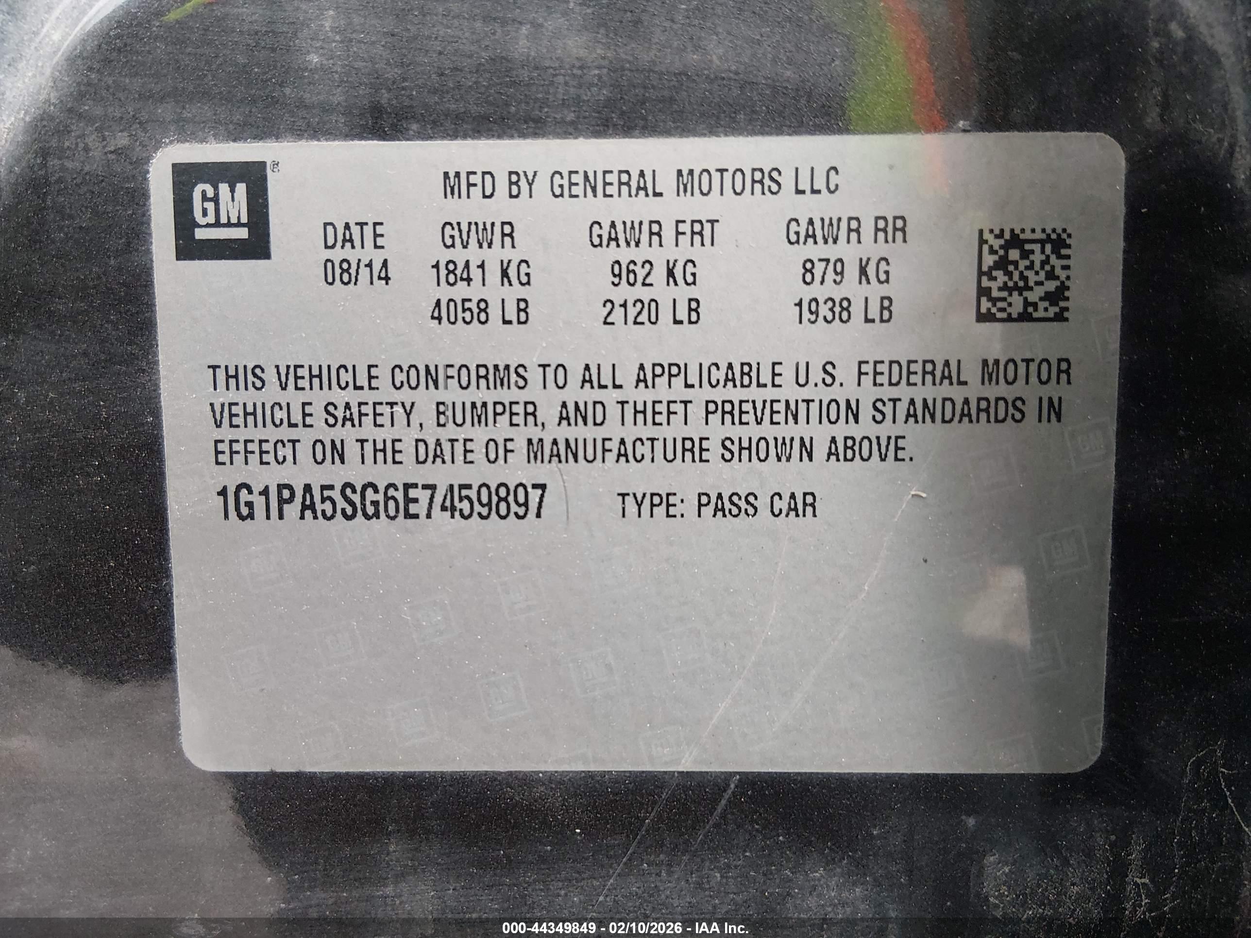 CHEVROLET CRUZE image 9
