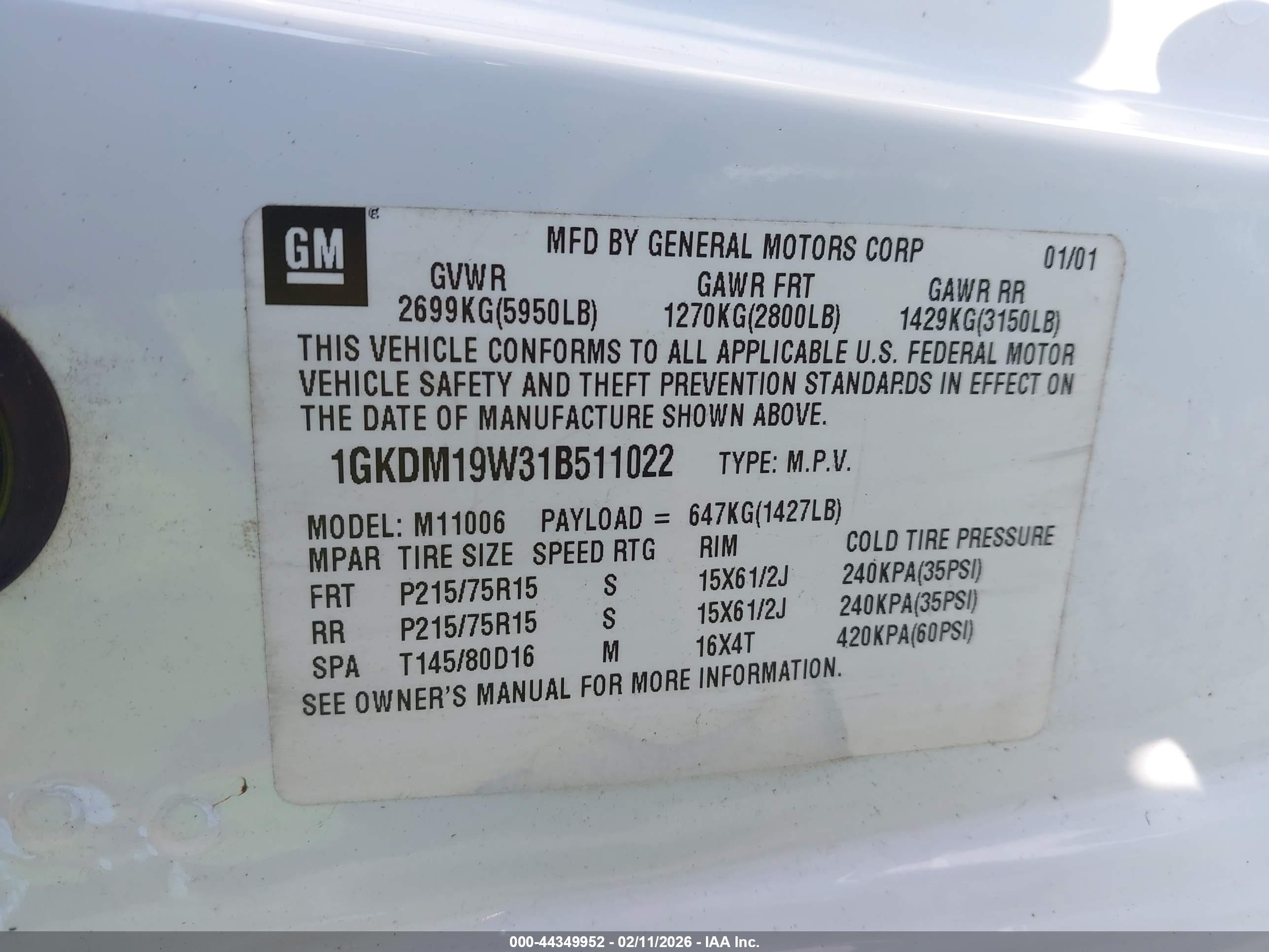 GMC SAFARI image 9