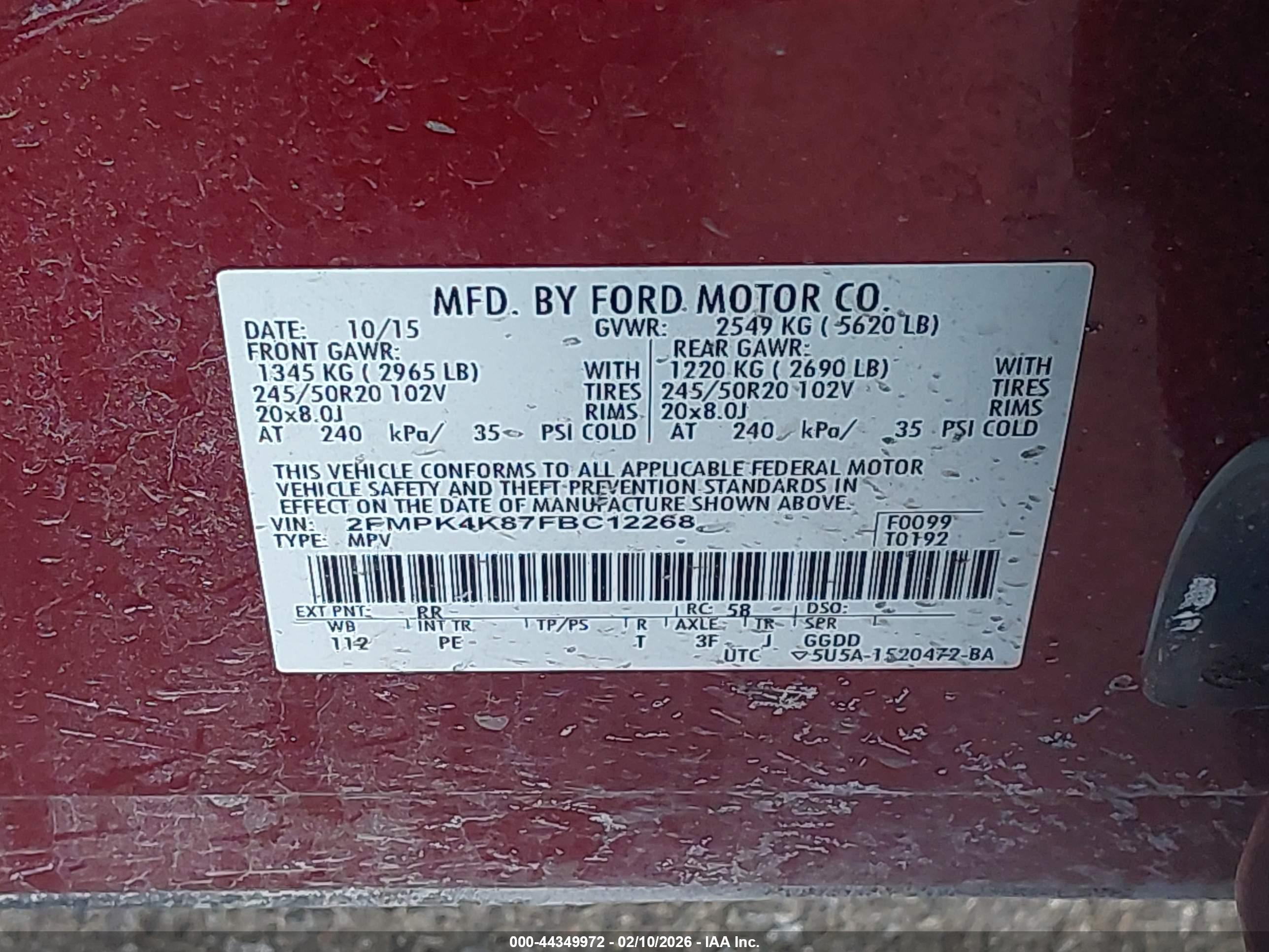 FORD EDGE image 9