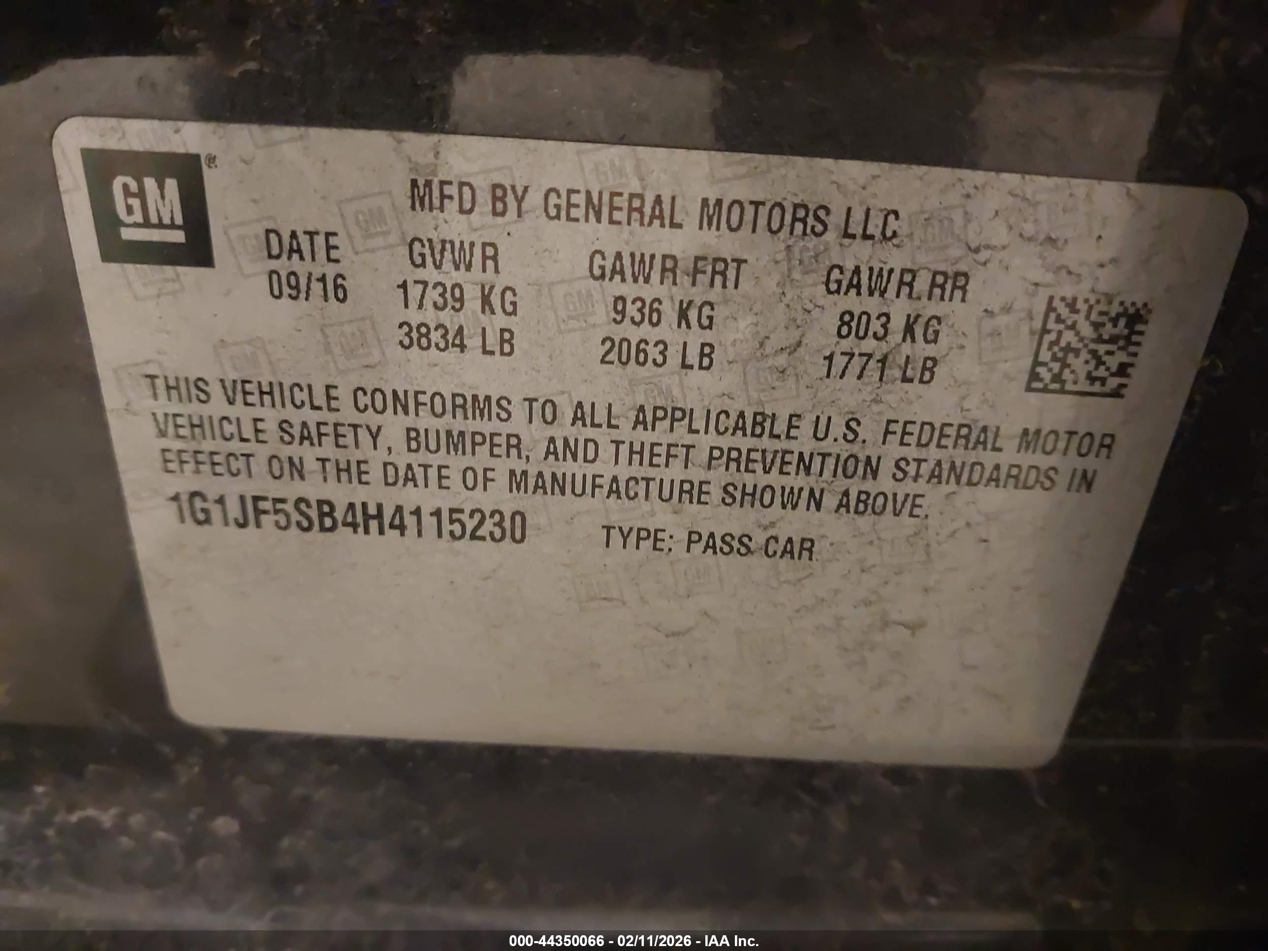 CHEVROLET SONIC image 9