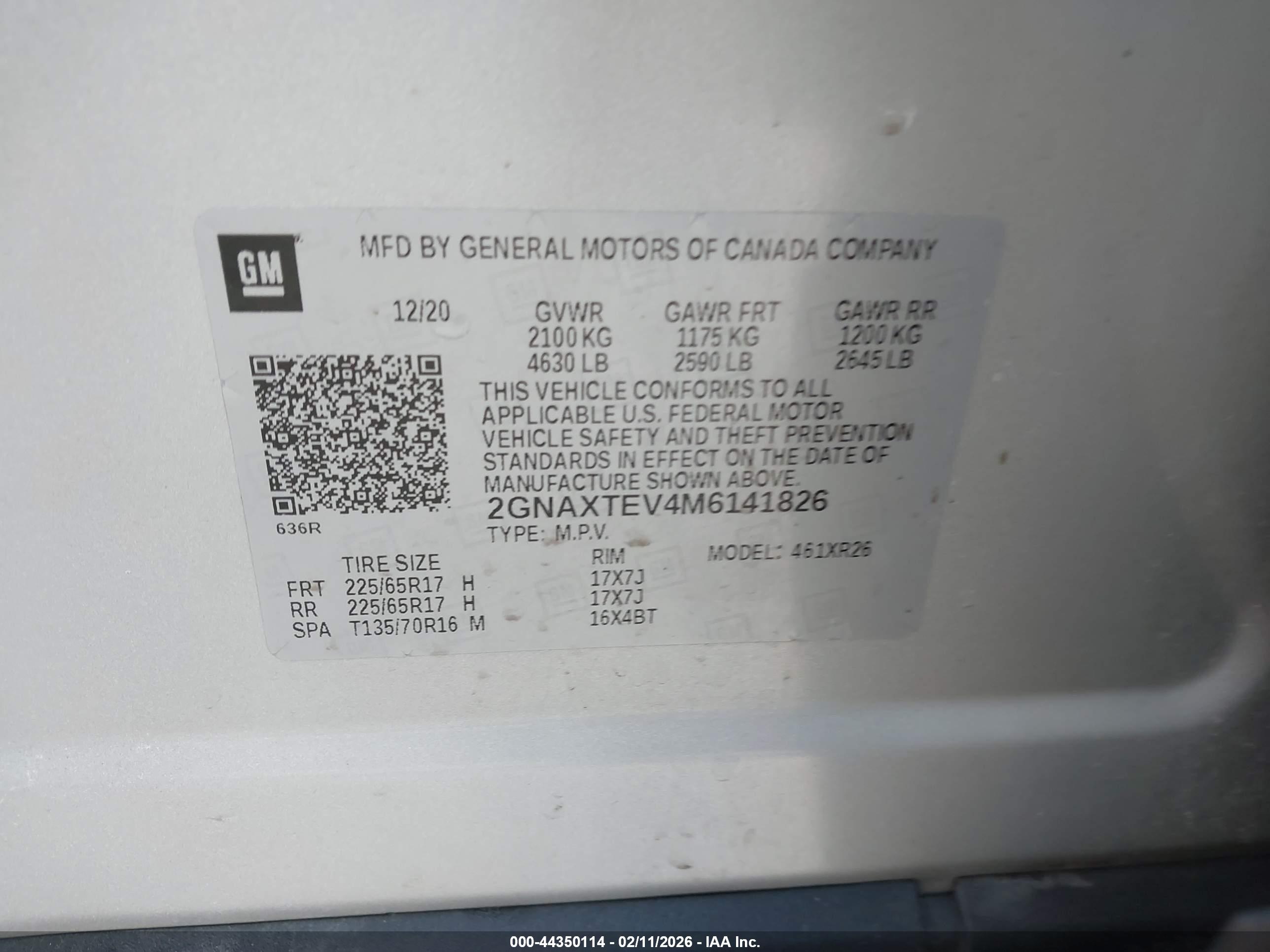CHEVROLET EQUINOX image 9