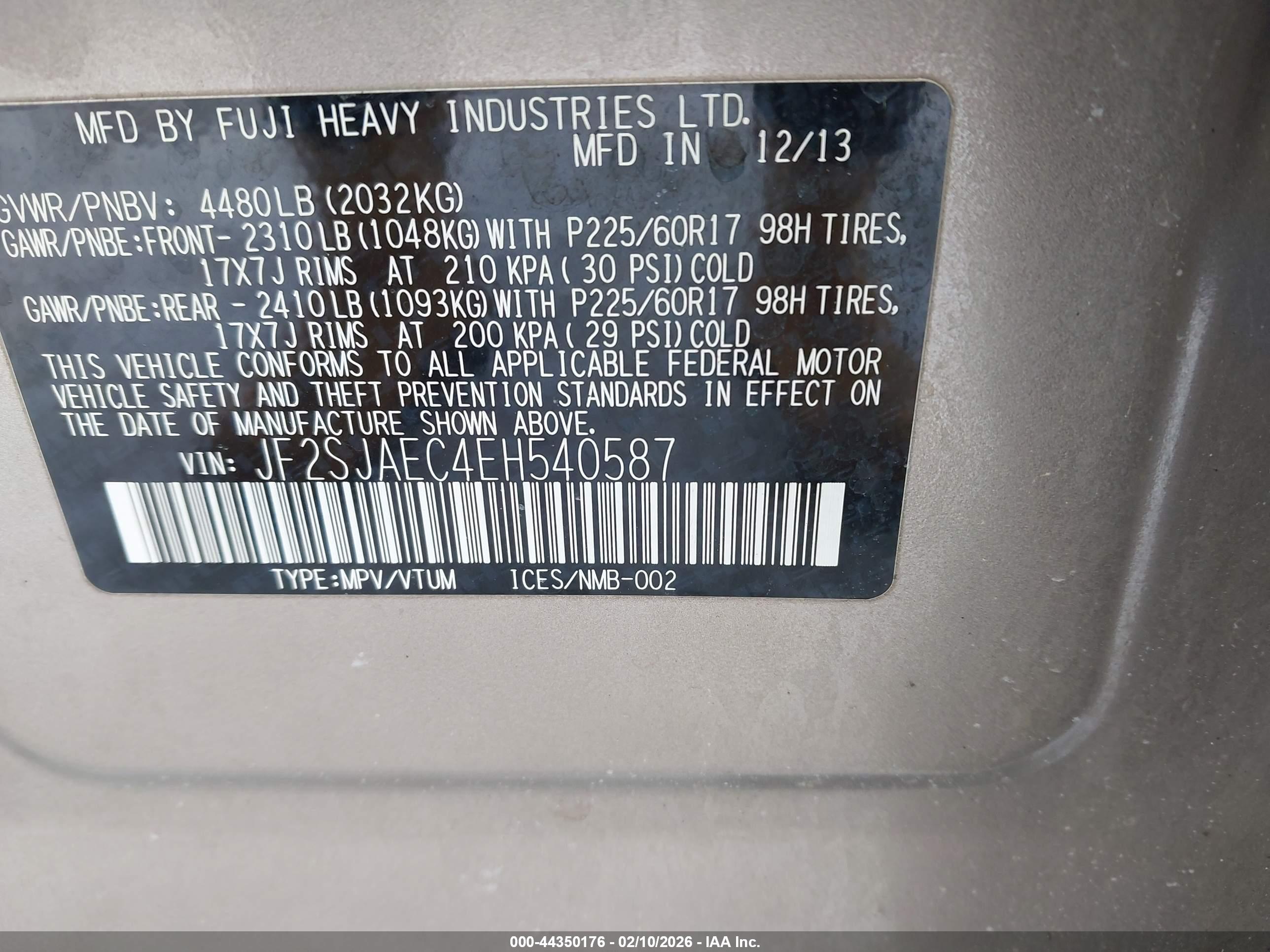 SUBARU FORESTER image 9