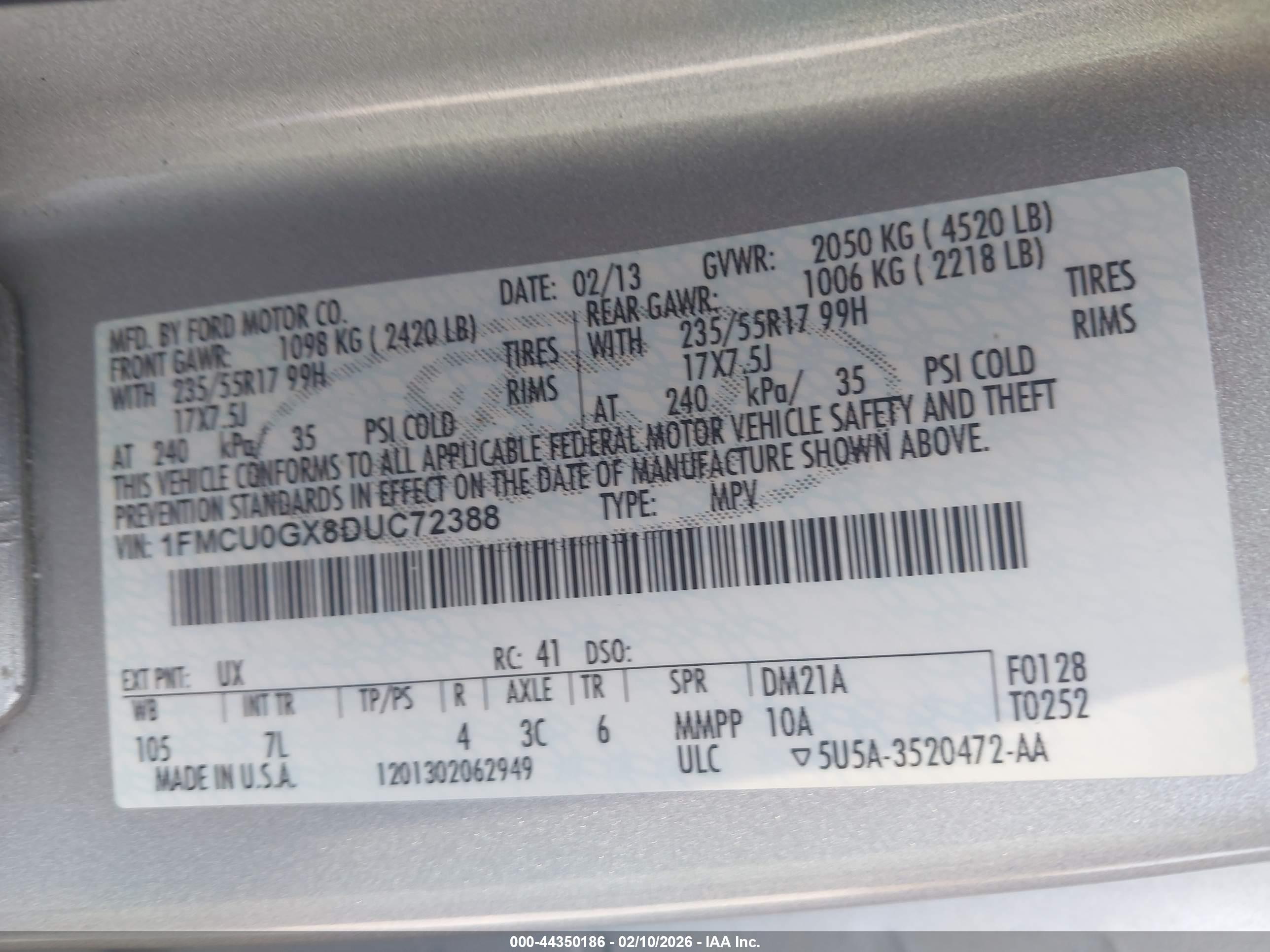 FORD ESCAPE image 9