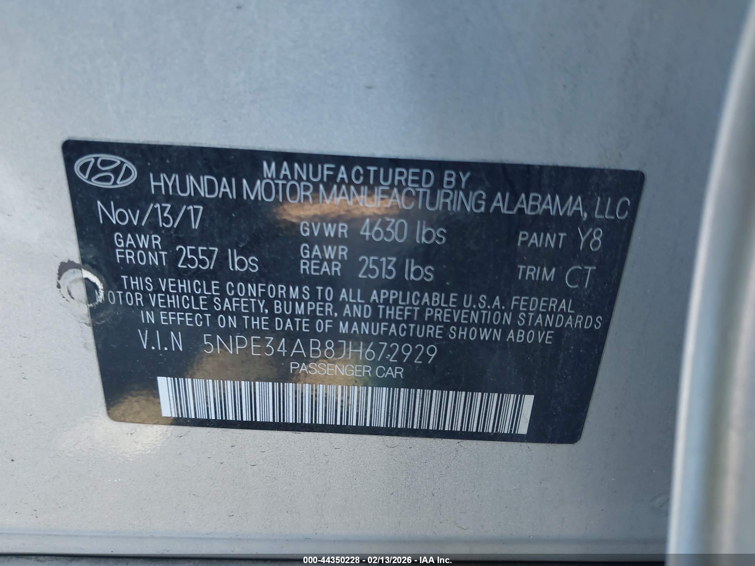 HYUNDAI SONATA image 9