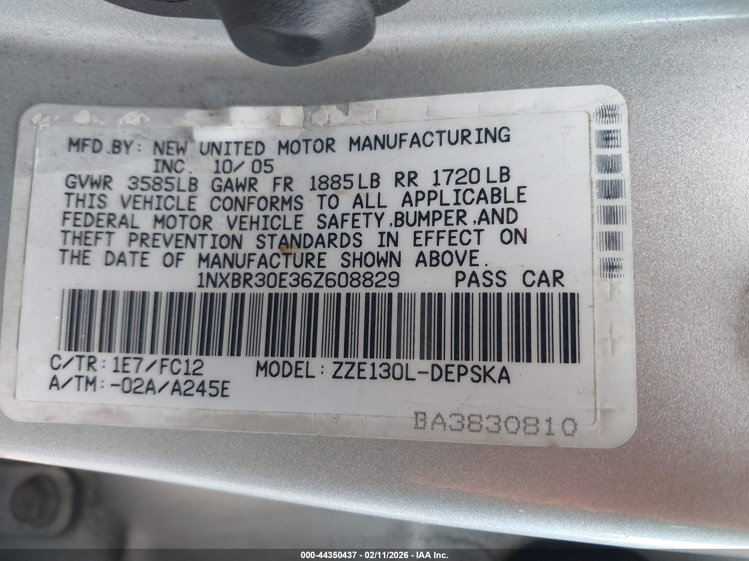 TOYOTA COROLLA image 9