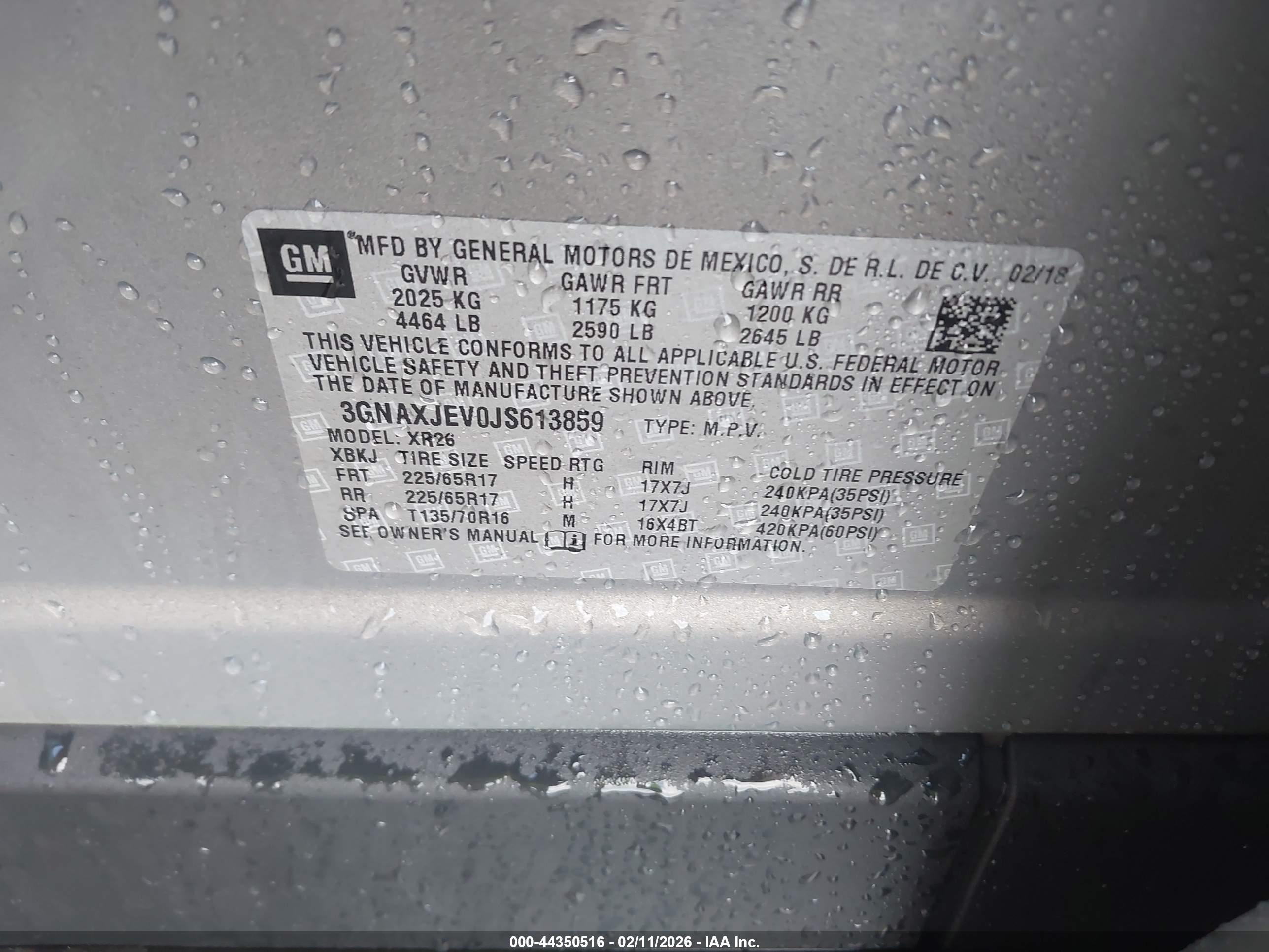 CHEVROLET EQUINOX image 9