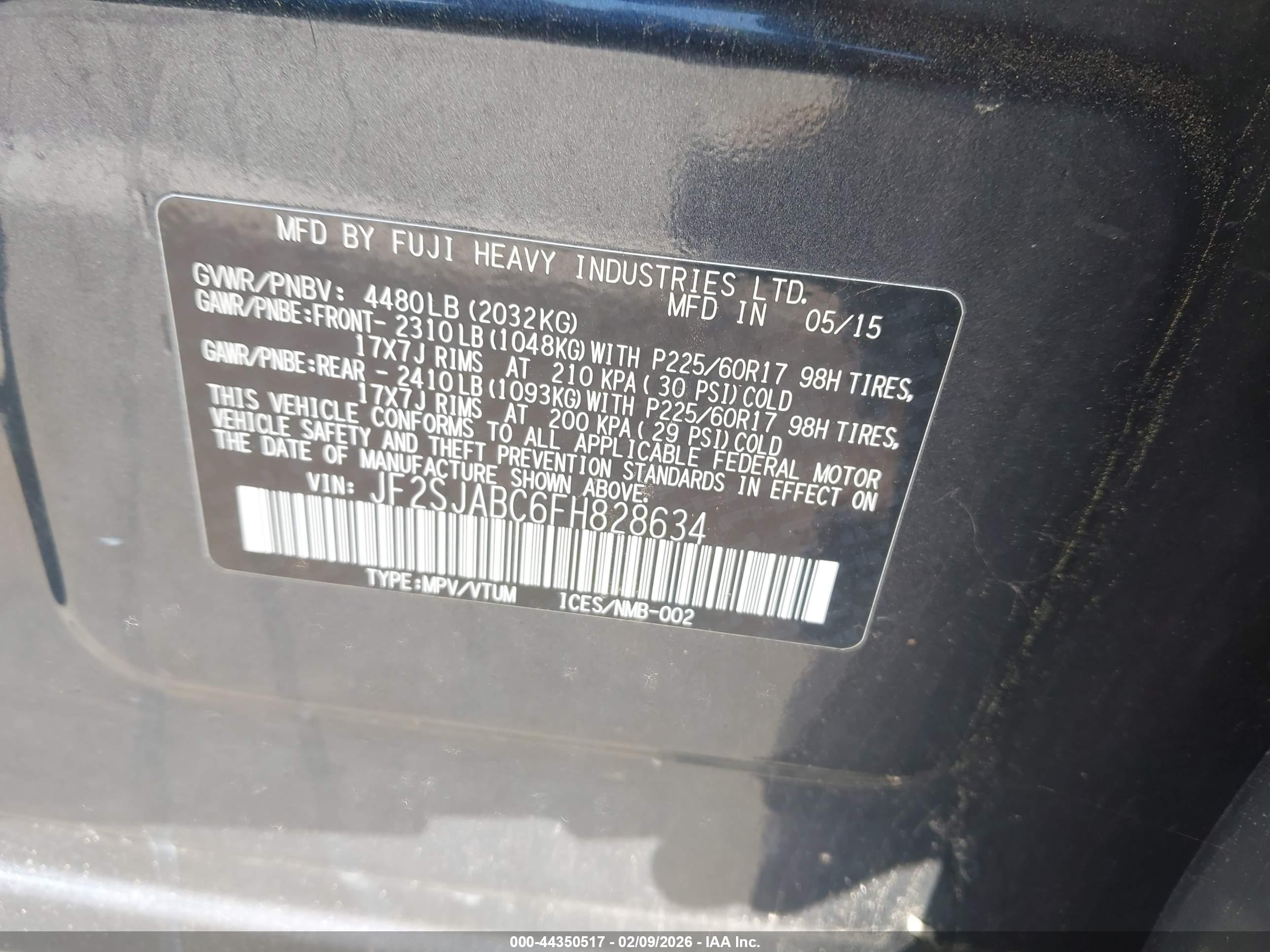 SUBARU FORESTER image 9