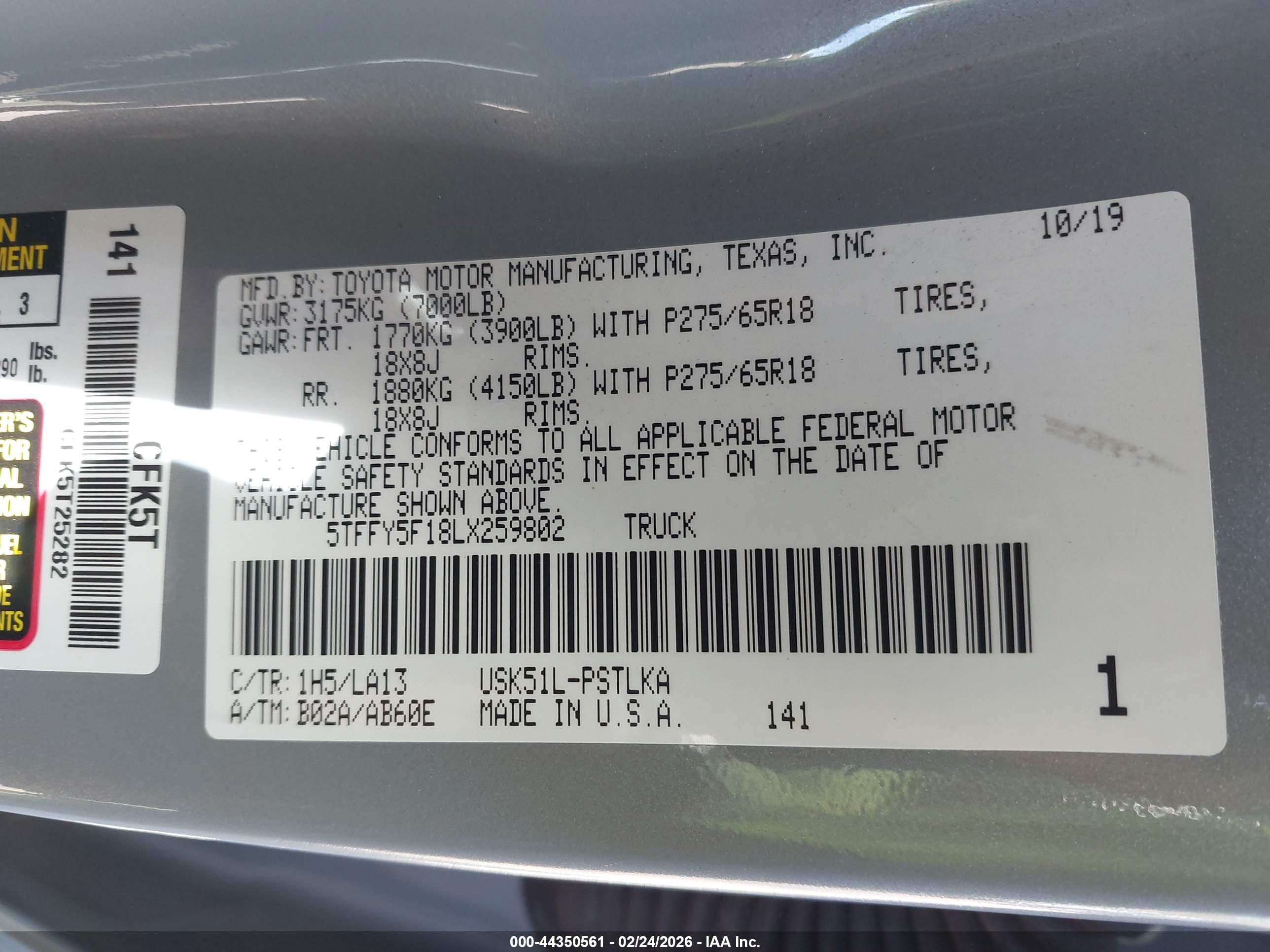 TOYOTA TUNDRA image 9