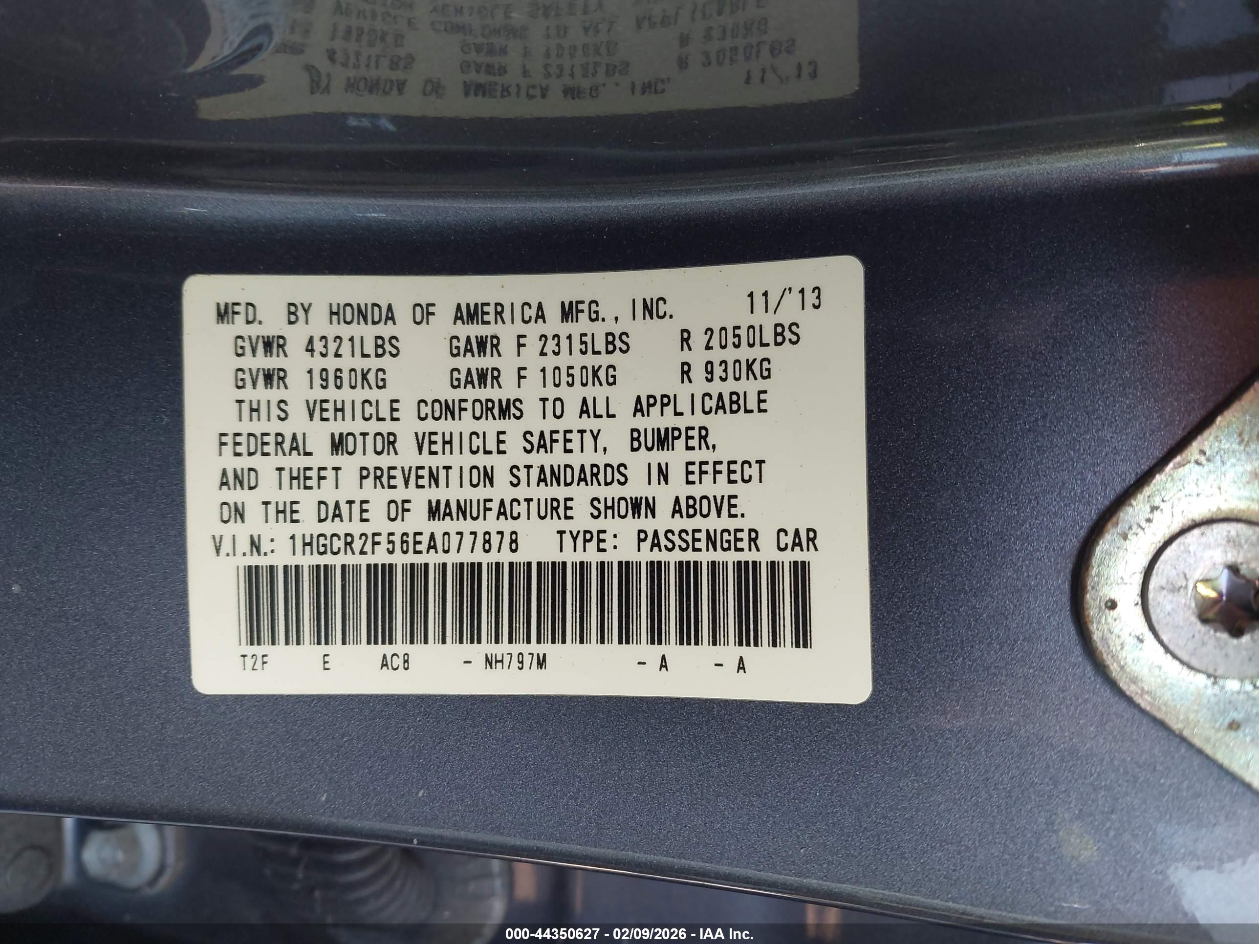 HONDA ACCORD image 9