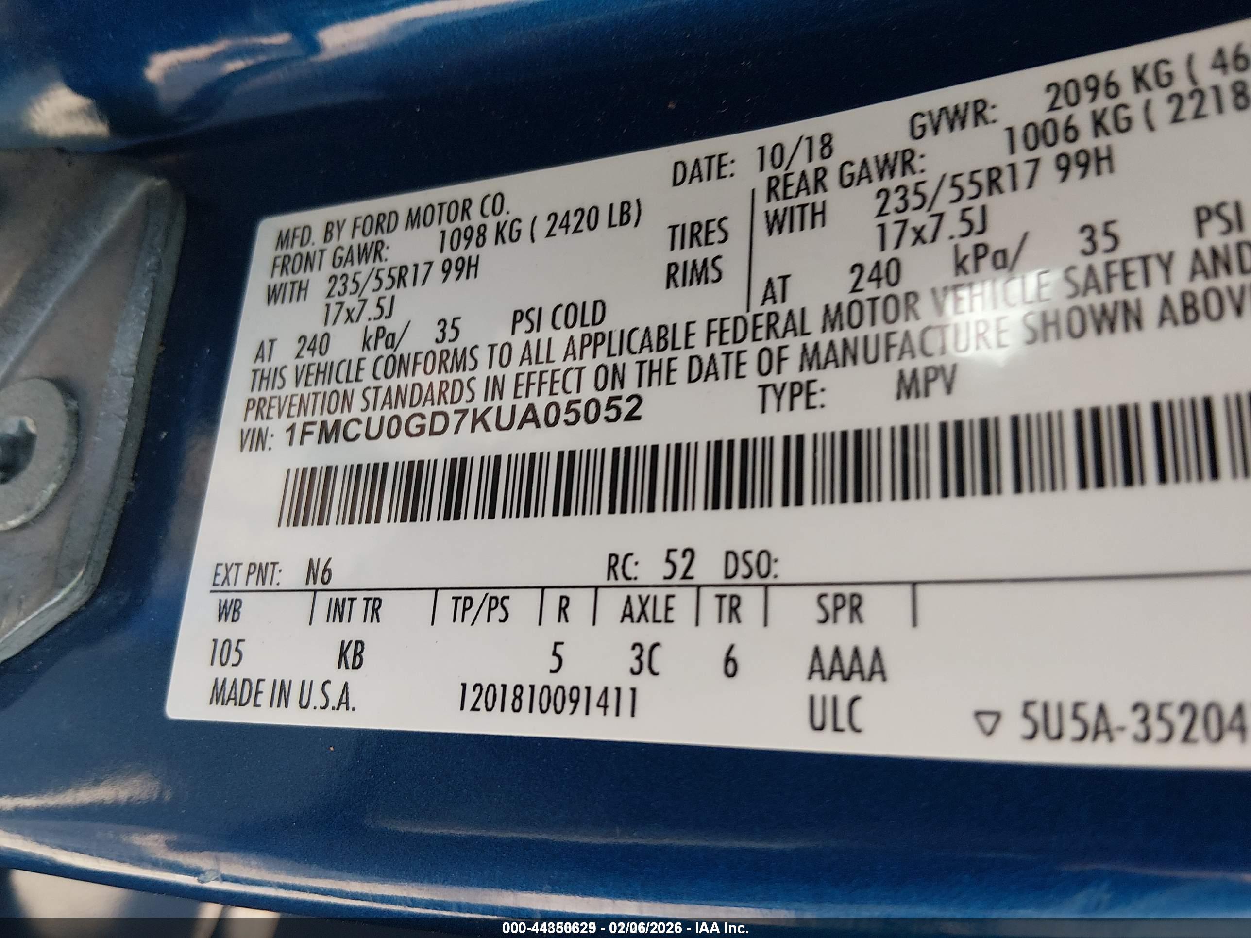 FORD ESCAPE image 9