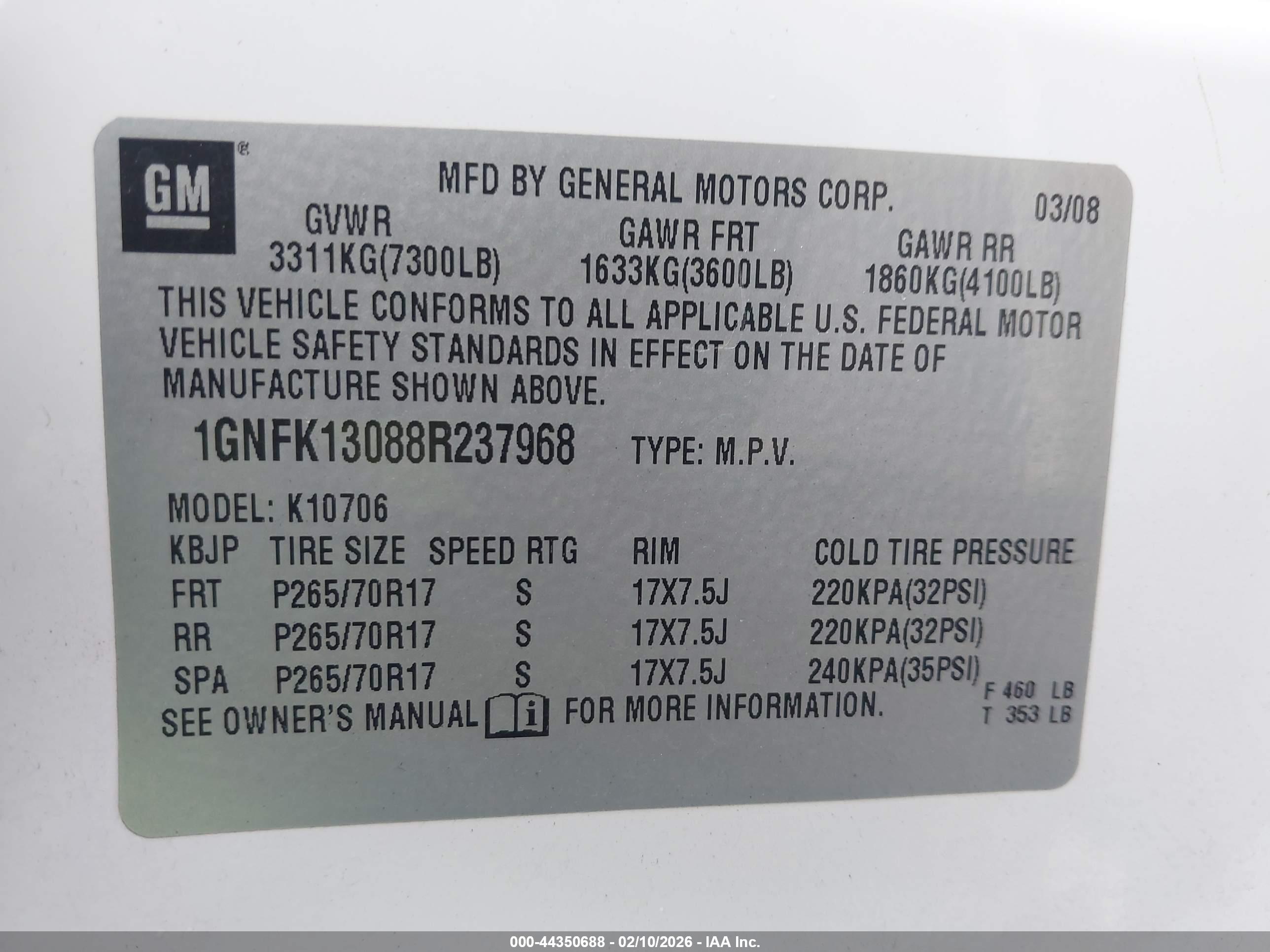 CHEVROLET TAHOE image 9