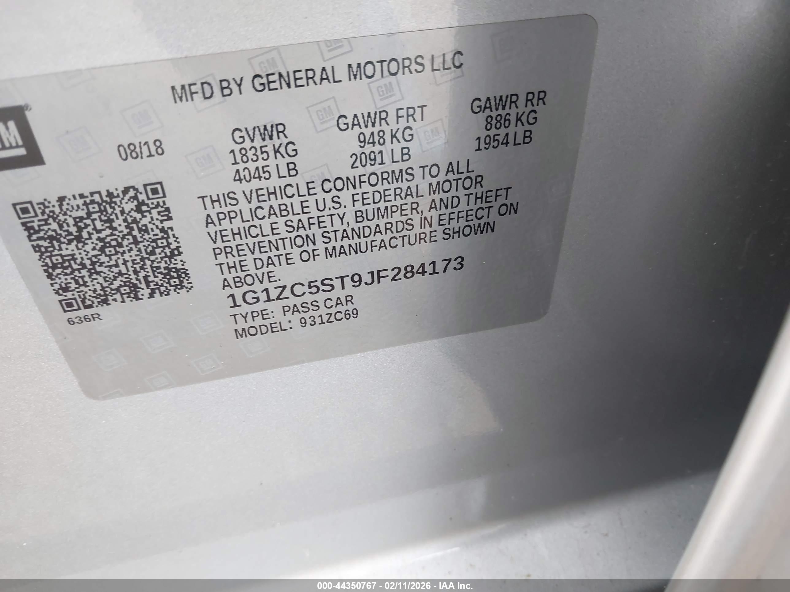 CHEVROLET MALIBU image 9