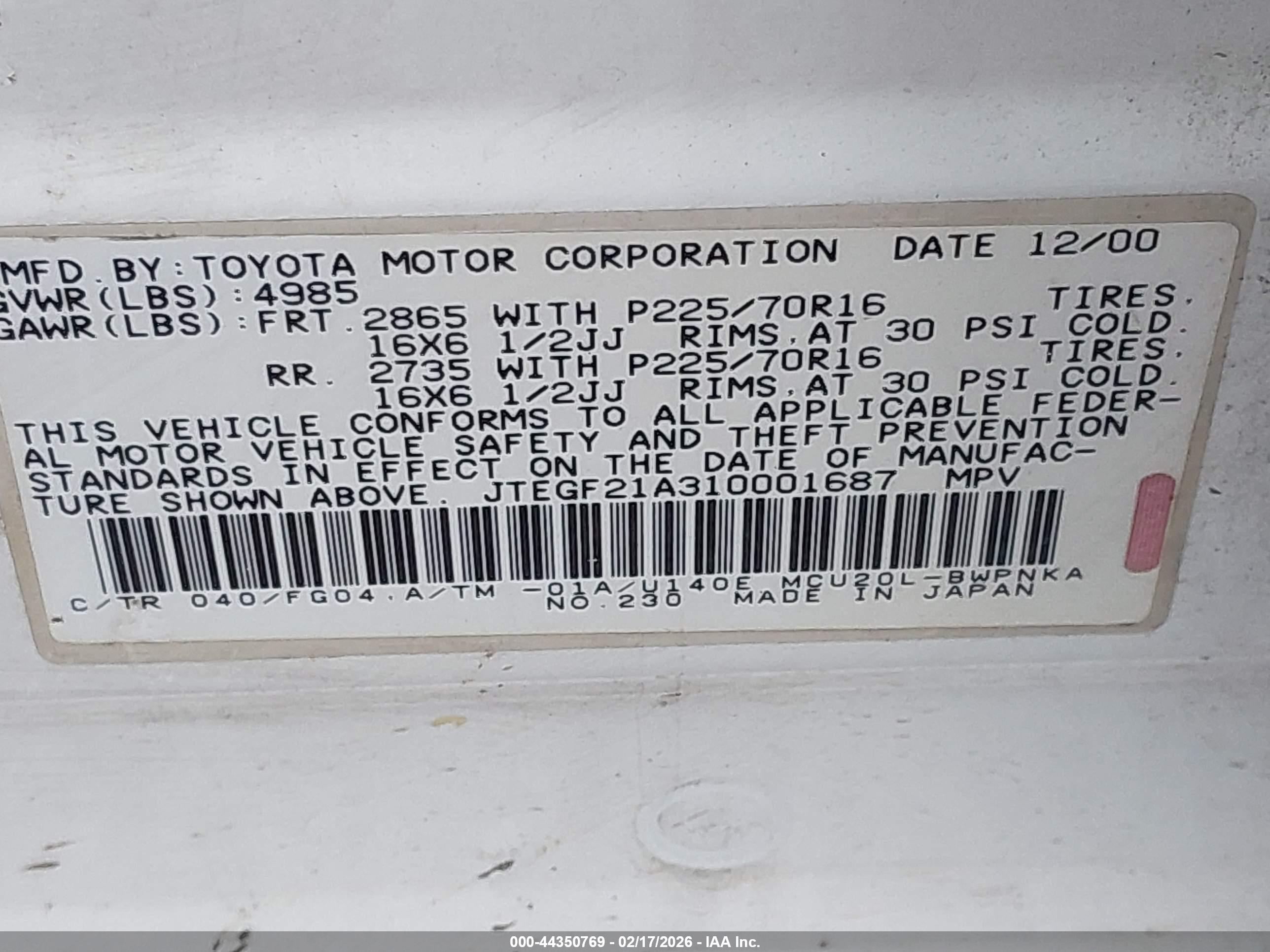 TOYOTA HIGHLANDER image 9