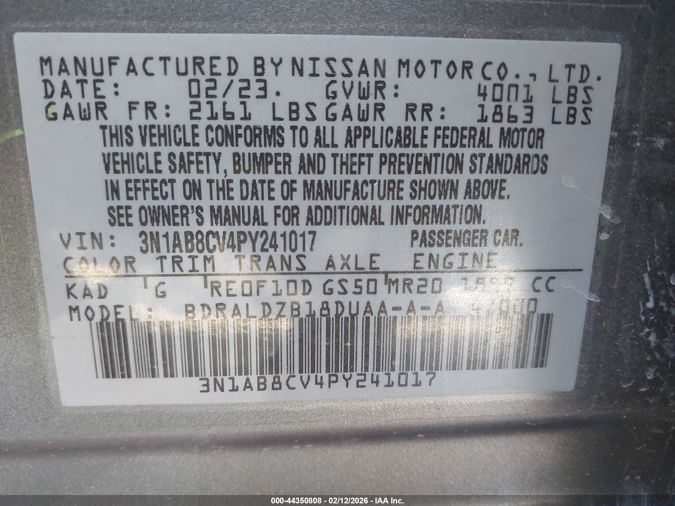 NISSAN SENTRA image 9