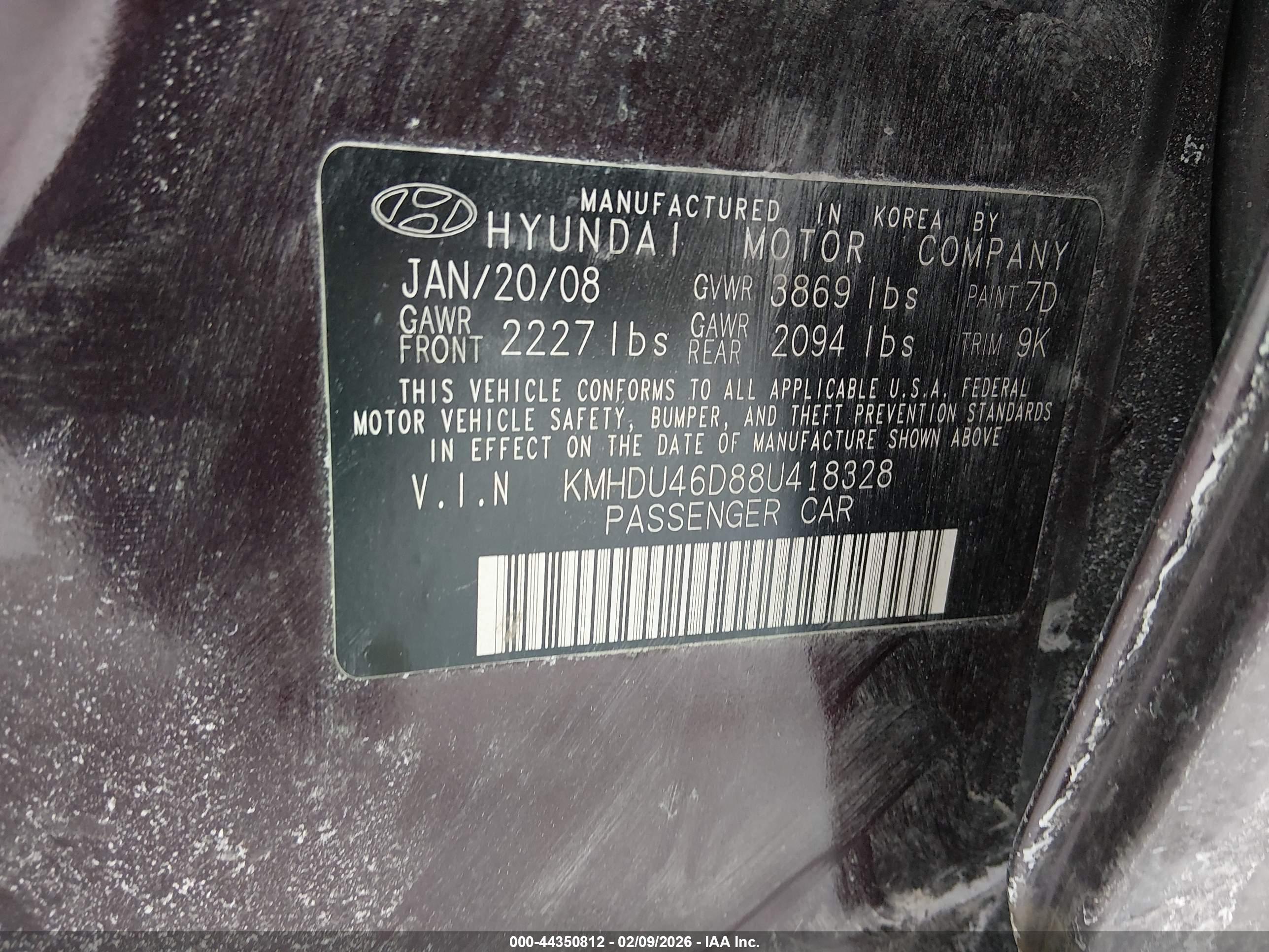 HYUNDAI ELANTRA image 9