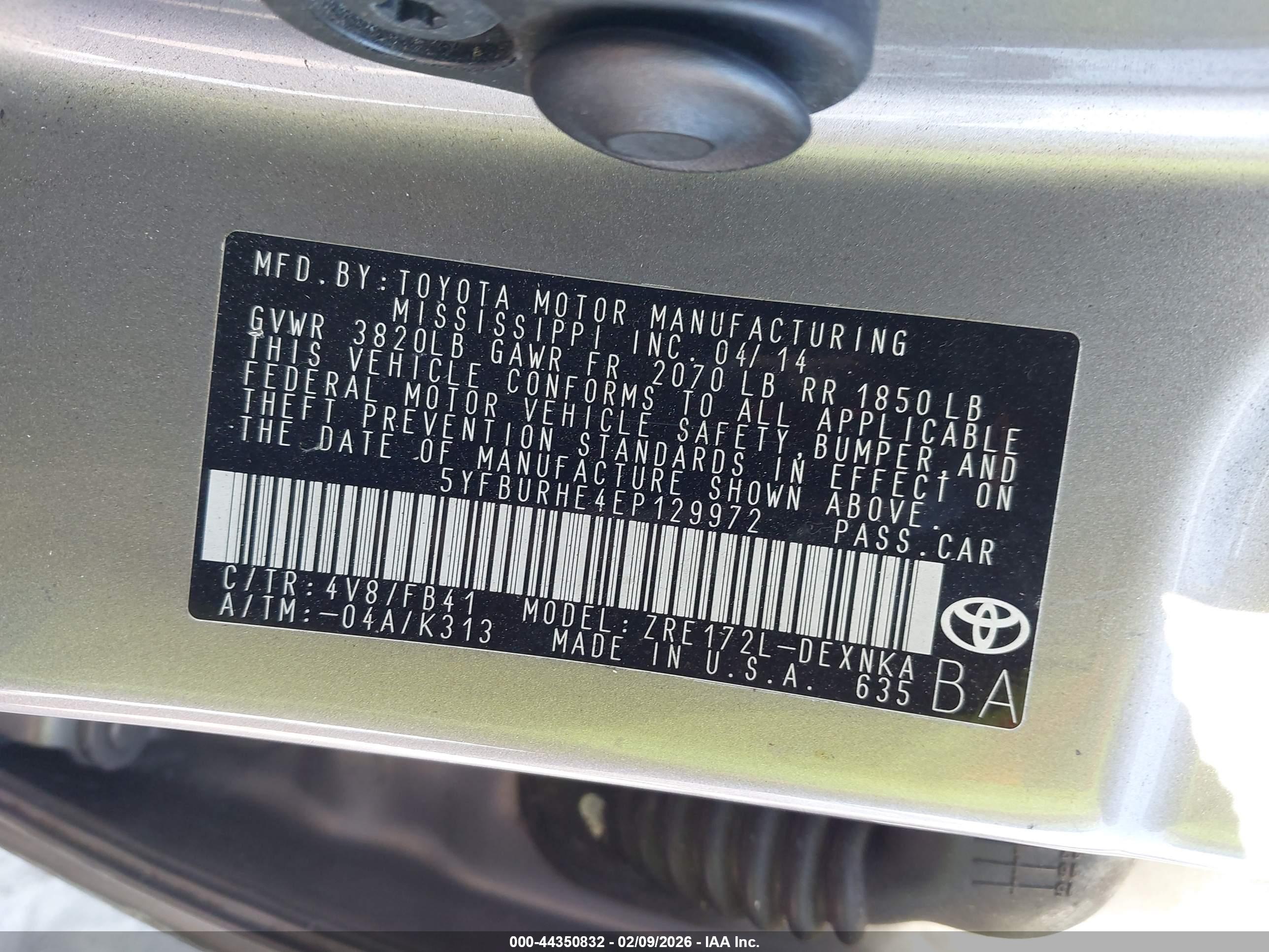 TOYOTA COROLLA image 9