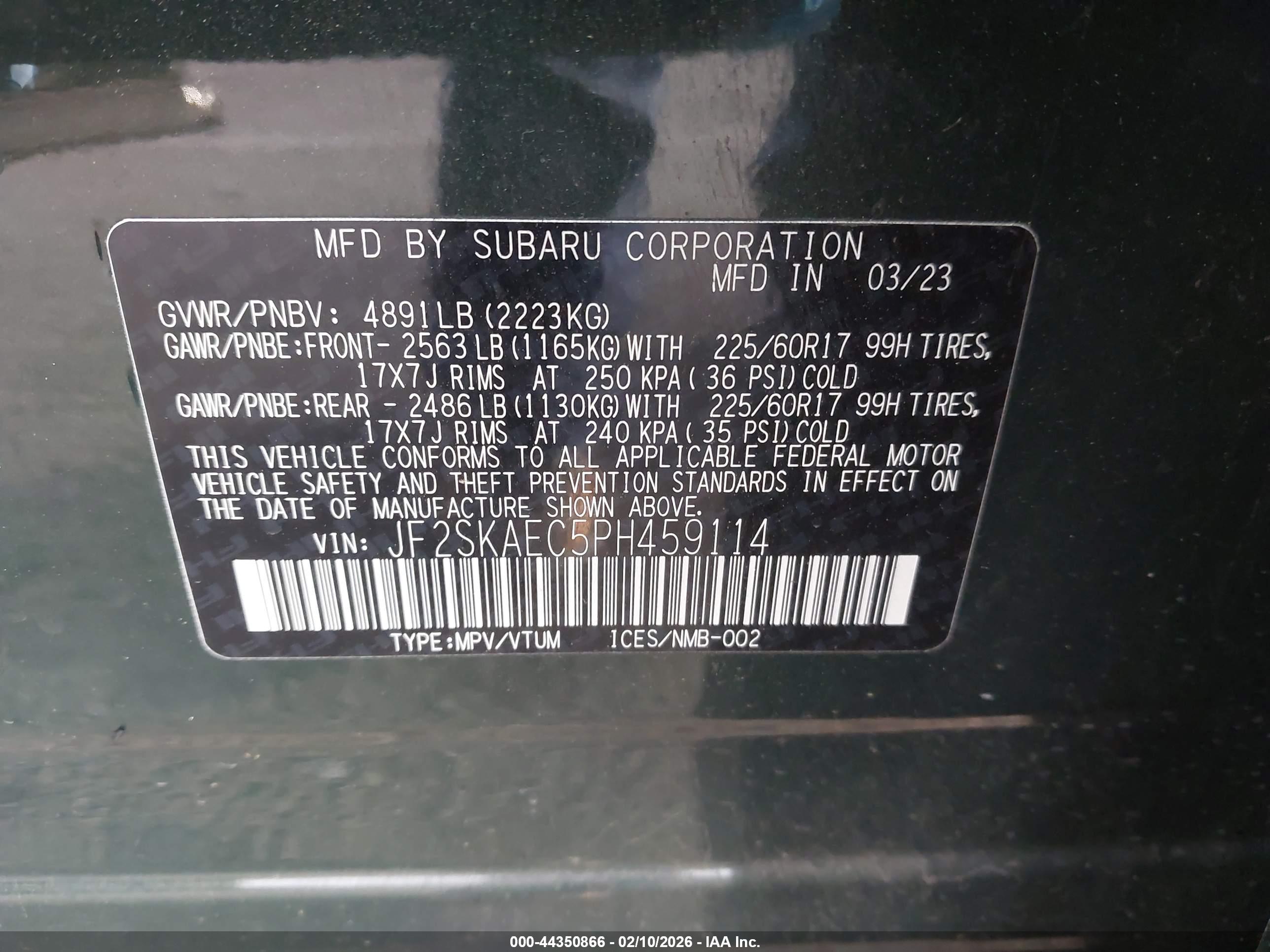 SUBARU FORESTER image 9