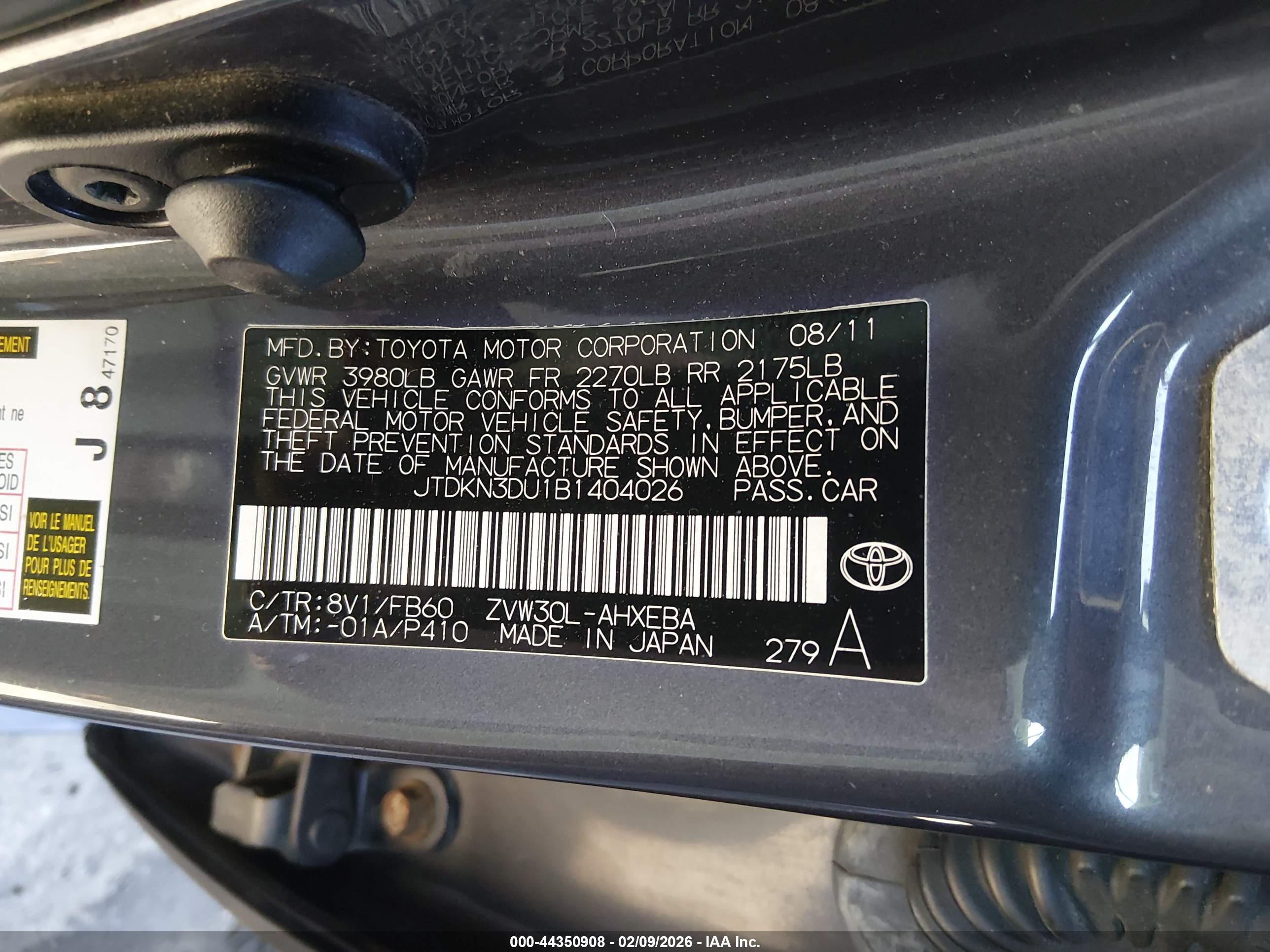 TOYOTA PRIUS image 9