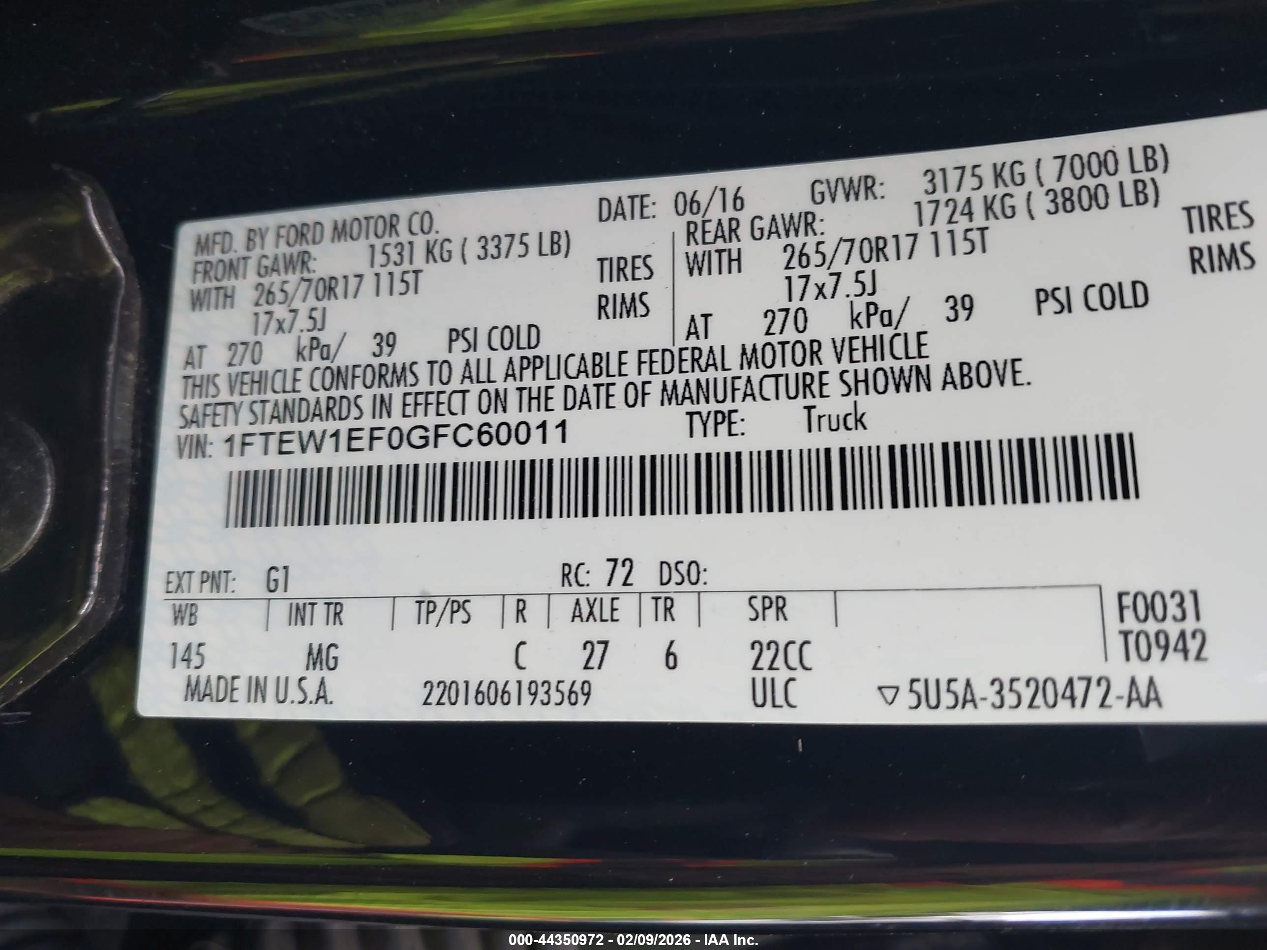 FORD F-150 image 9