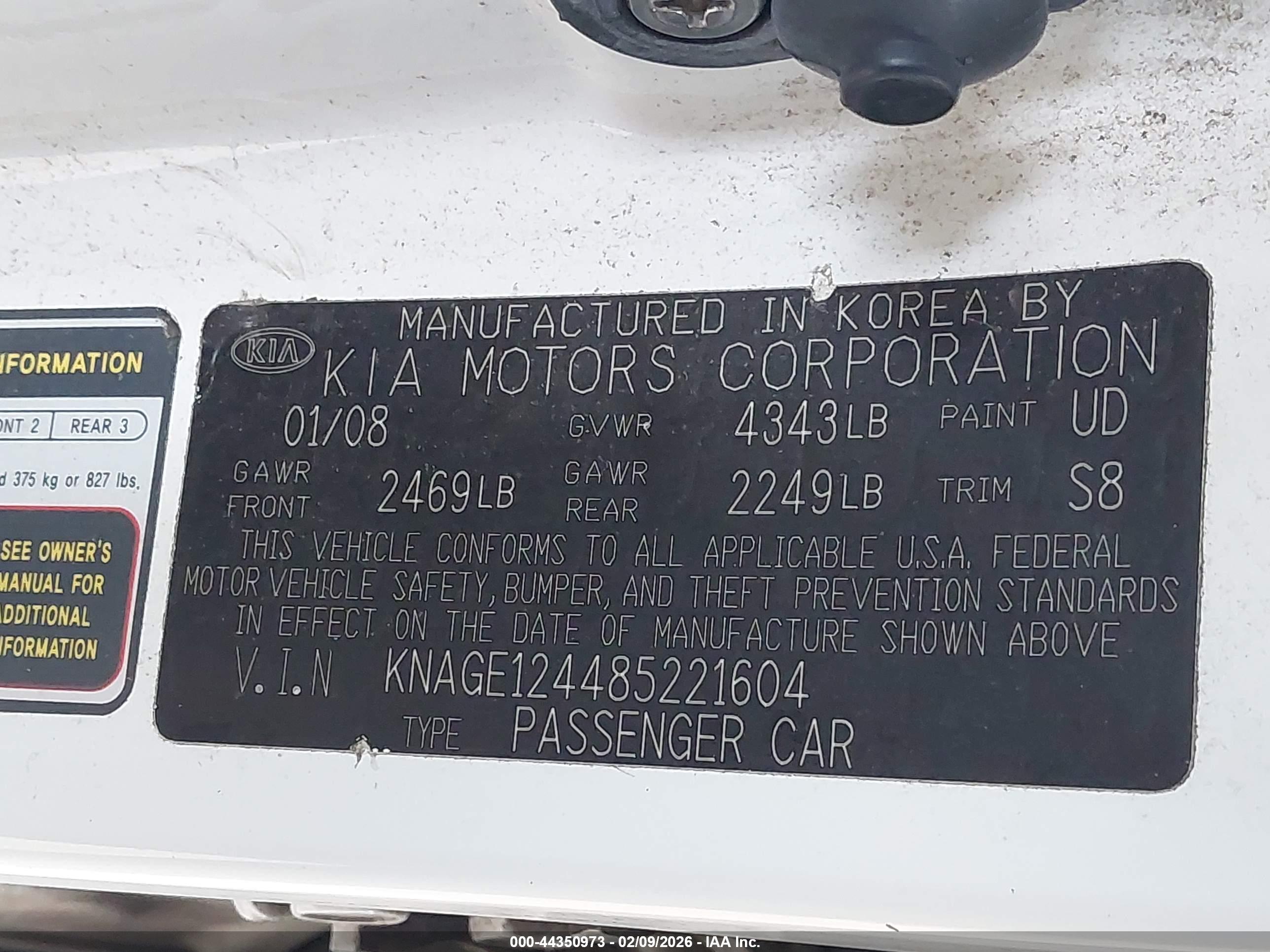 KIA OPTIMA image 9