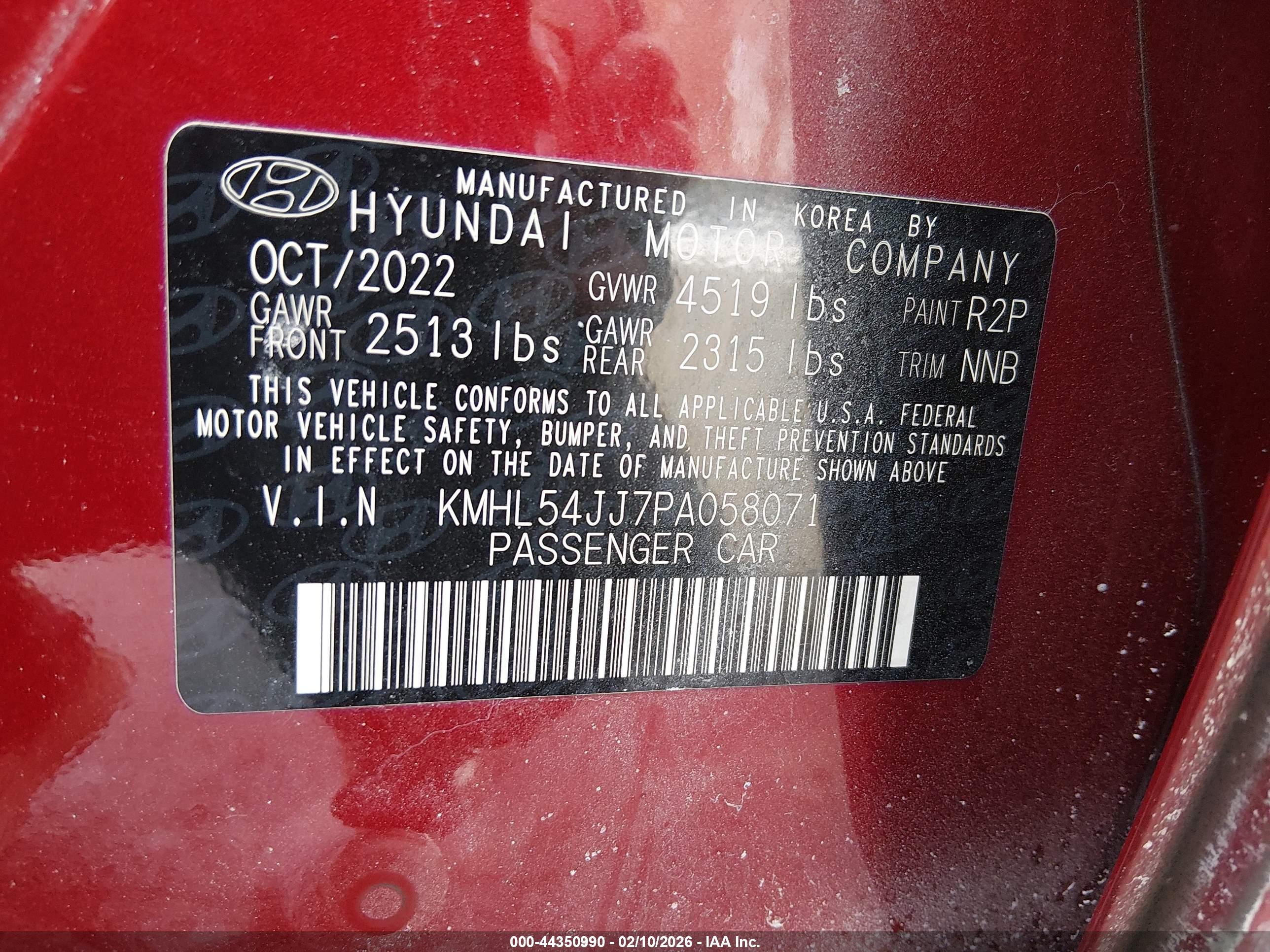 HYUNDAI SONATA image 9