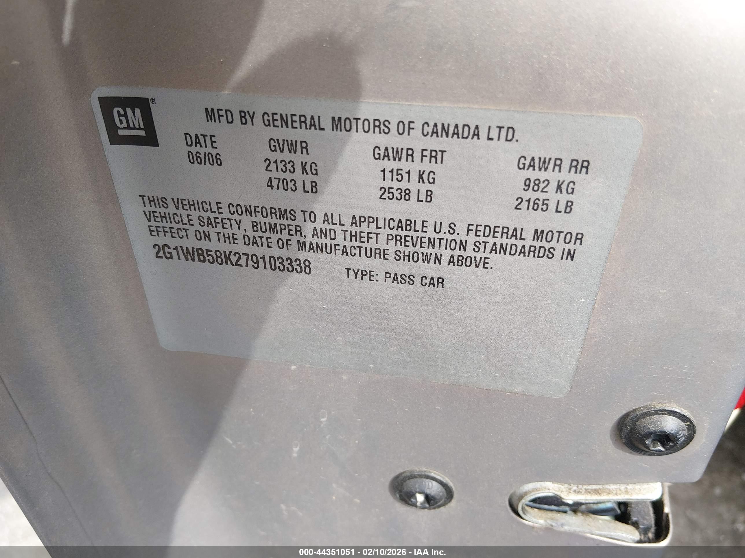 CHEVROLET IMPALA image 9